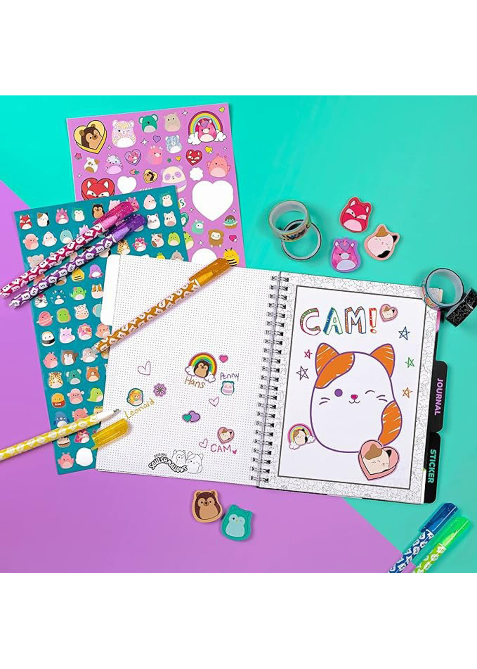 Fashion Angels Enterprises Squishmallows Graphic Journaling Set