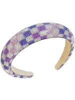 Mavi Bandz Era Check Crystal Fashion Headband