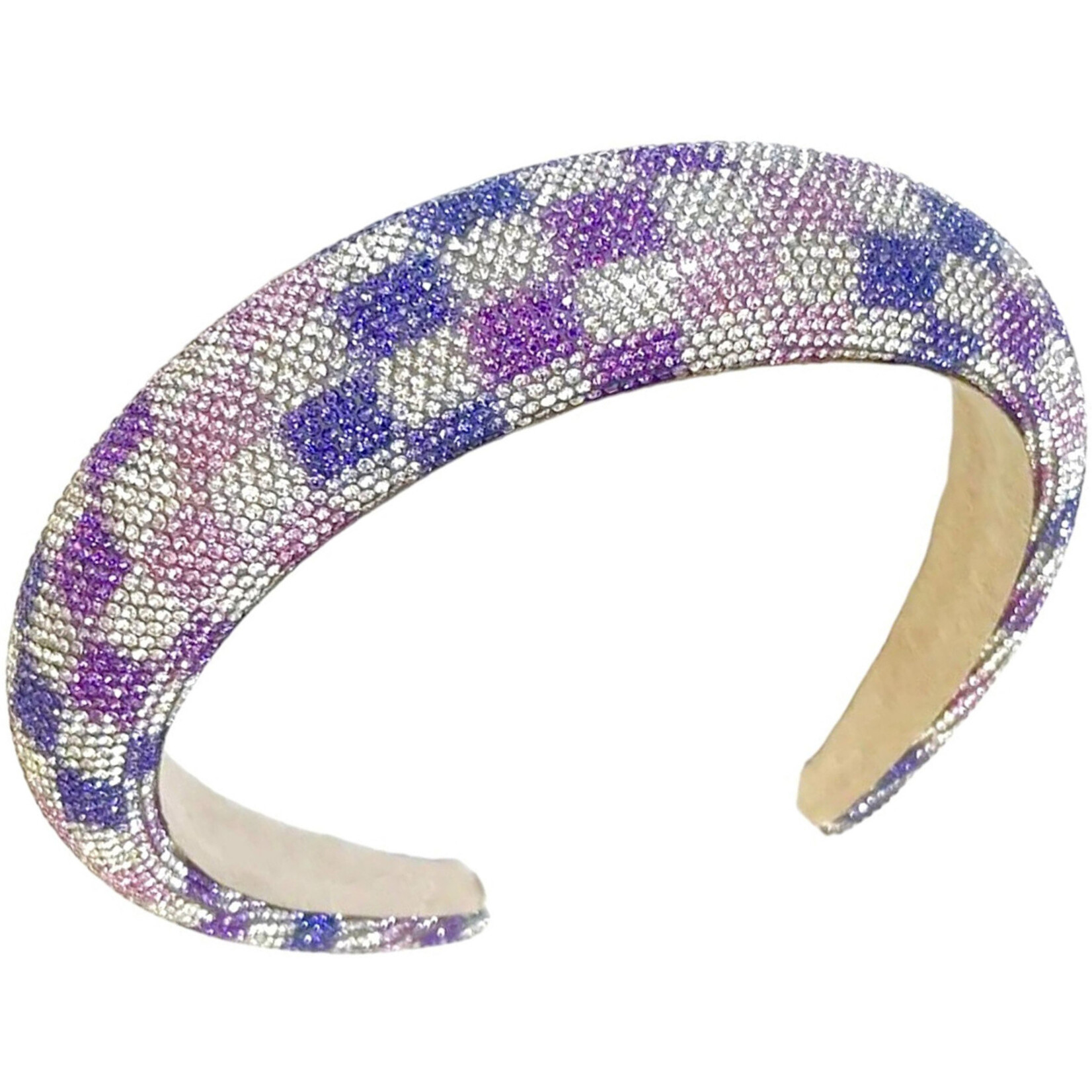 Mavi Bandz Era Check Crystal Fashion Headband