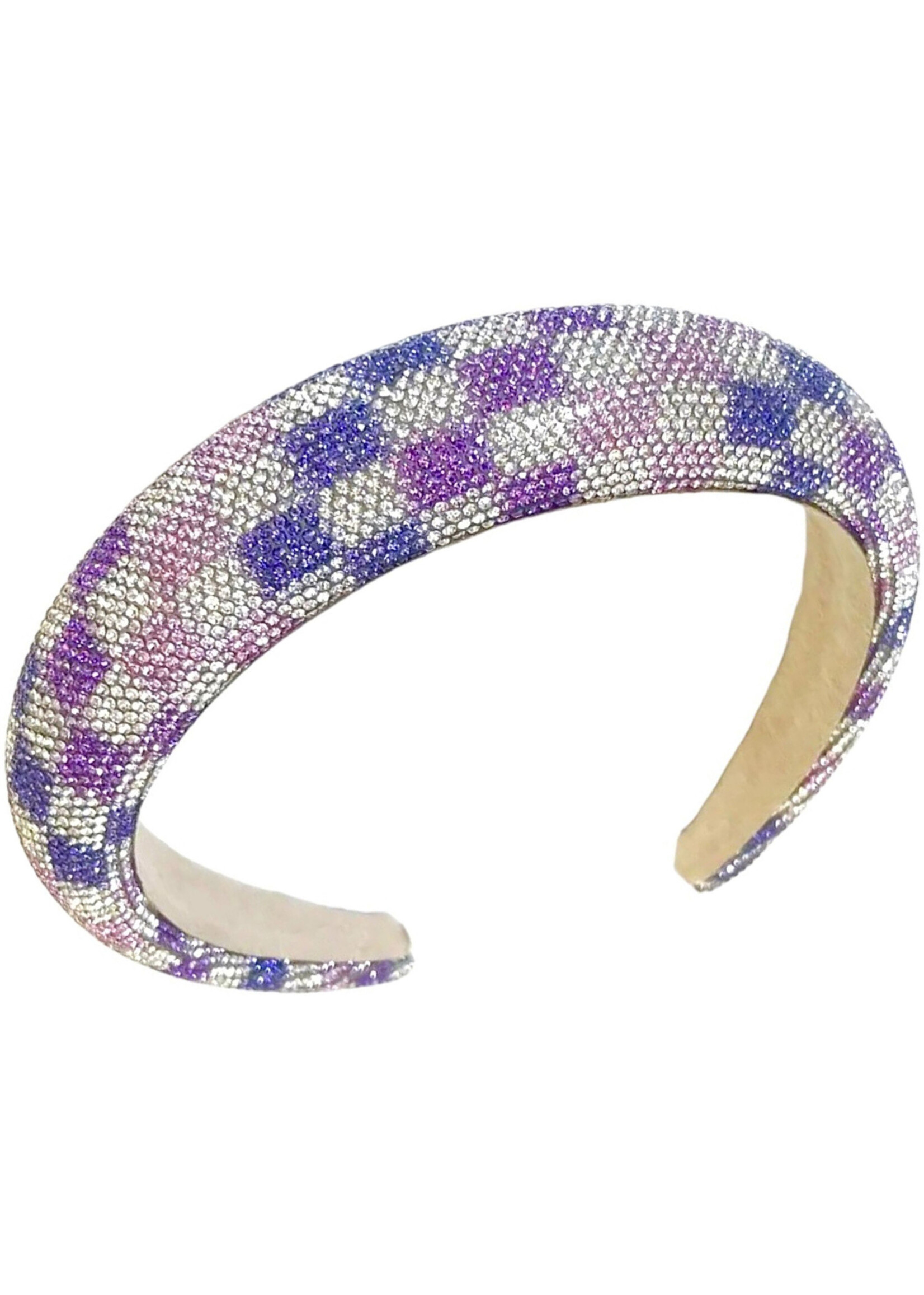 Mavi Bandz Era Check Crystal Fashion Headband