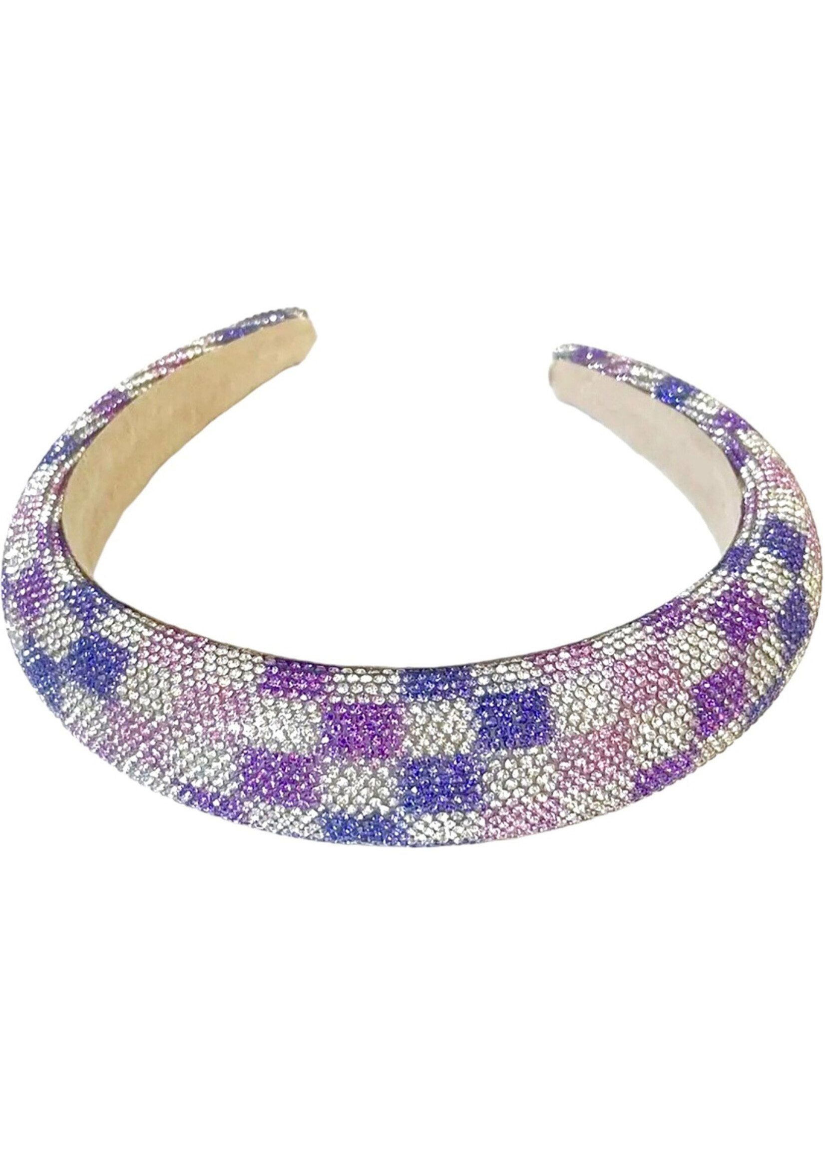 Mavi Bandz Era Check Crystal Fashion Headband