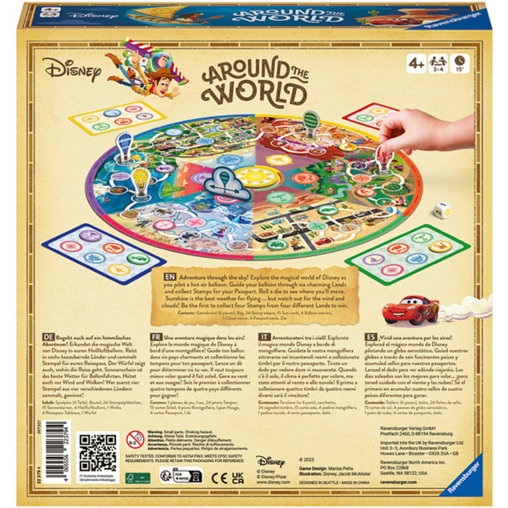 Ravensburger Disney Around The World Board Game
