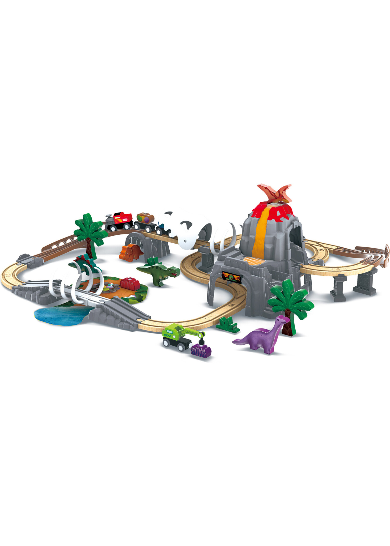Hape Dino Railway Adventure Set