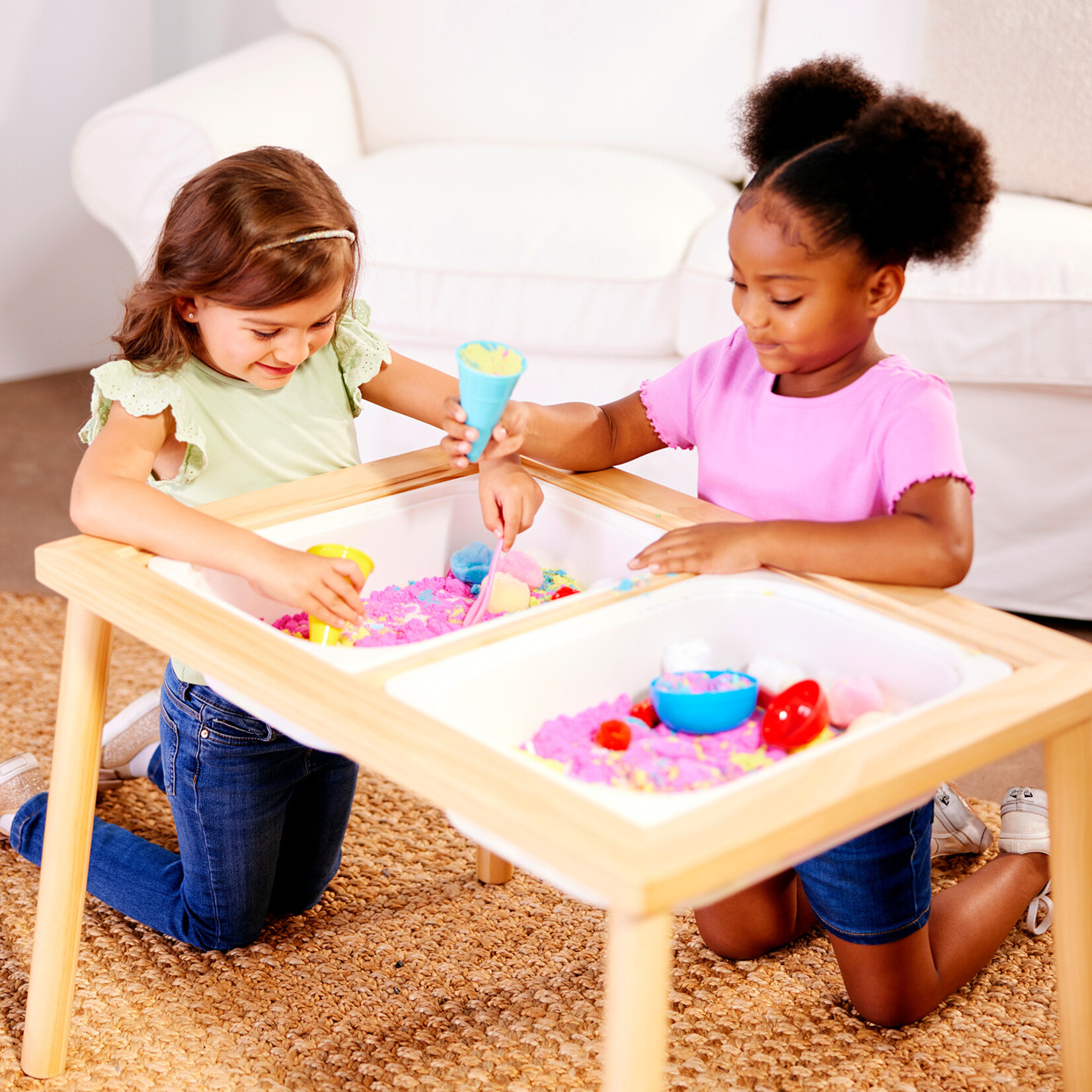 Creativity for Kids Deluxe Activity Sensory Table: Ice Cream Shop