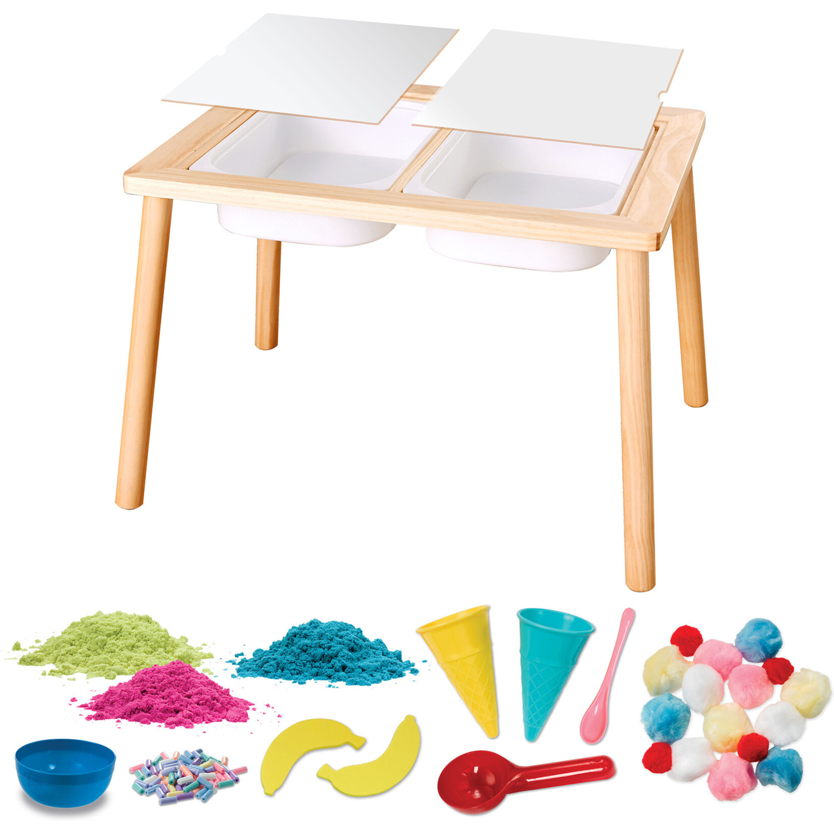 Creativity for Kids Deluxe Activity Sensory Table: Ice Cream Shop
