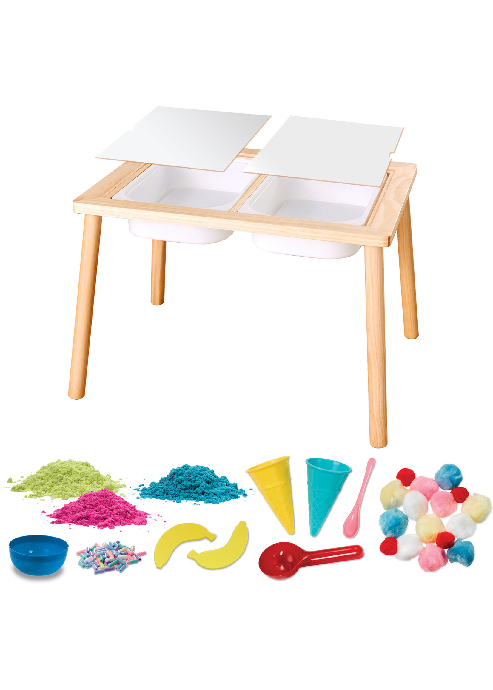 Creativity for Kids Deluxe Activity Sensory Table: Ice Cream Shop