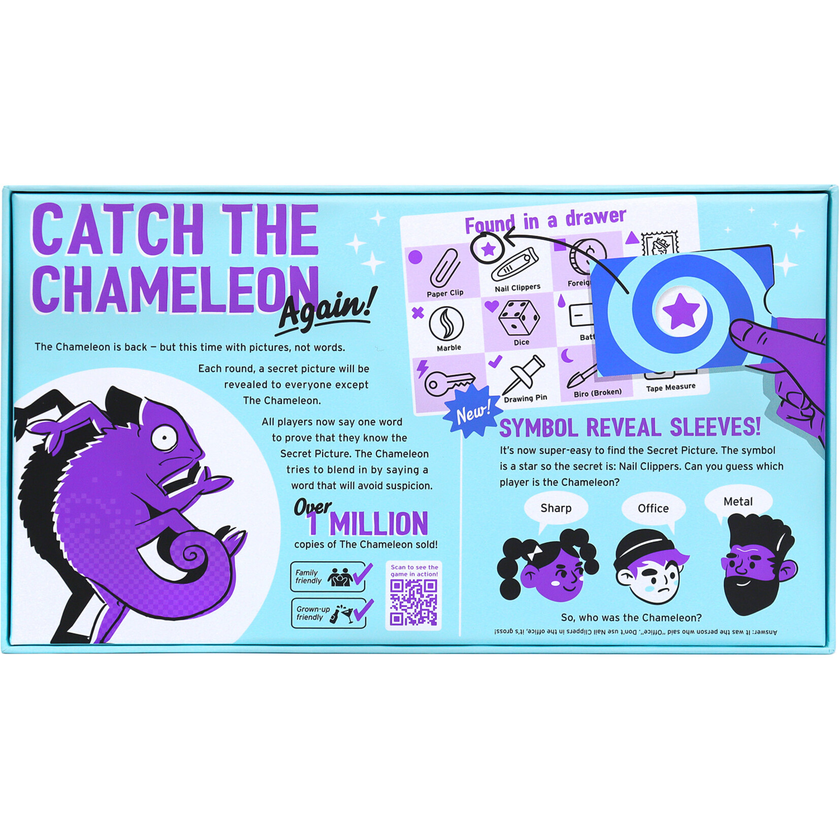 Gamewright The Chameleon: Picture Edition Game