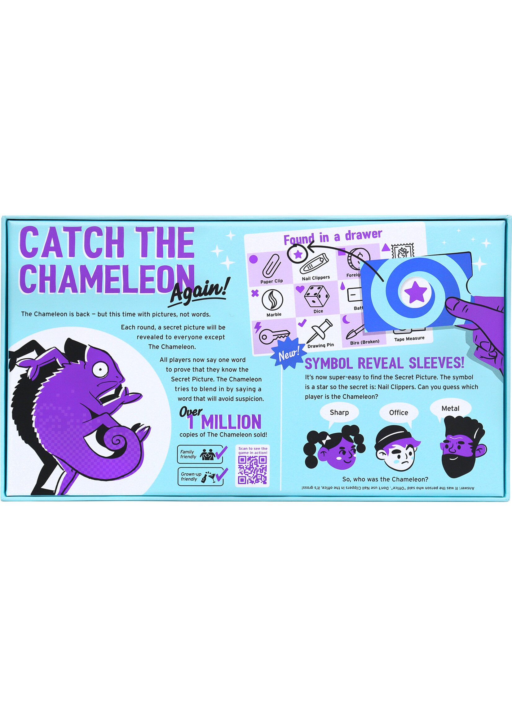 Gamewright The Chameleon: Picture Edition Game