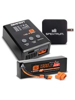 Spektrum SPMXPSS315 - Smart PowerStage 1300mAh 3S LiPo (IC2) & S100 Charger - 30C