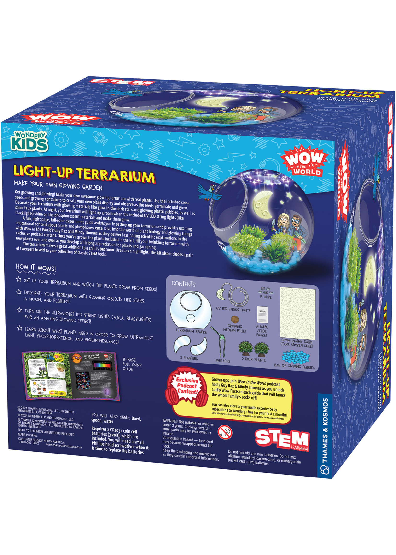 Thames & Kosmos Wow in the World: Light-Up Terrarium