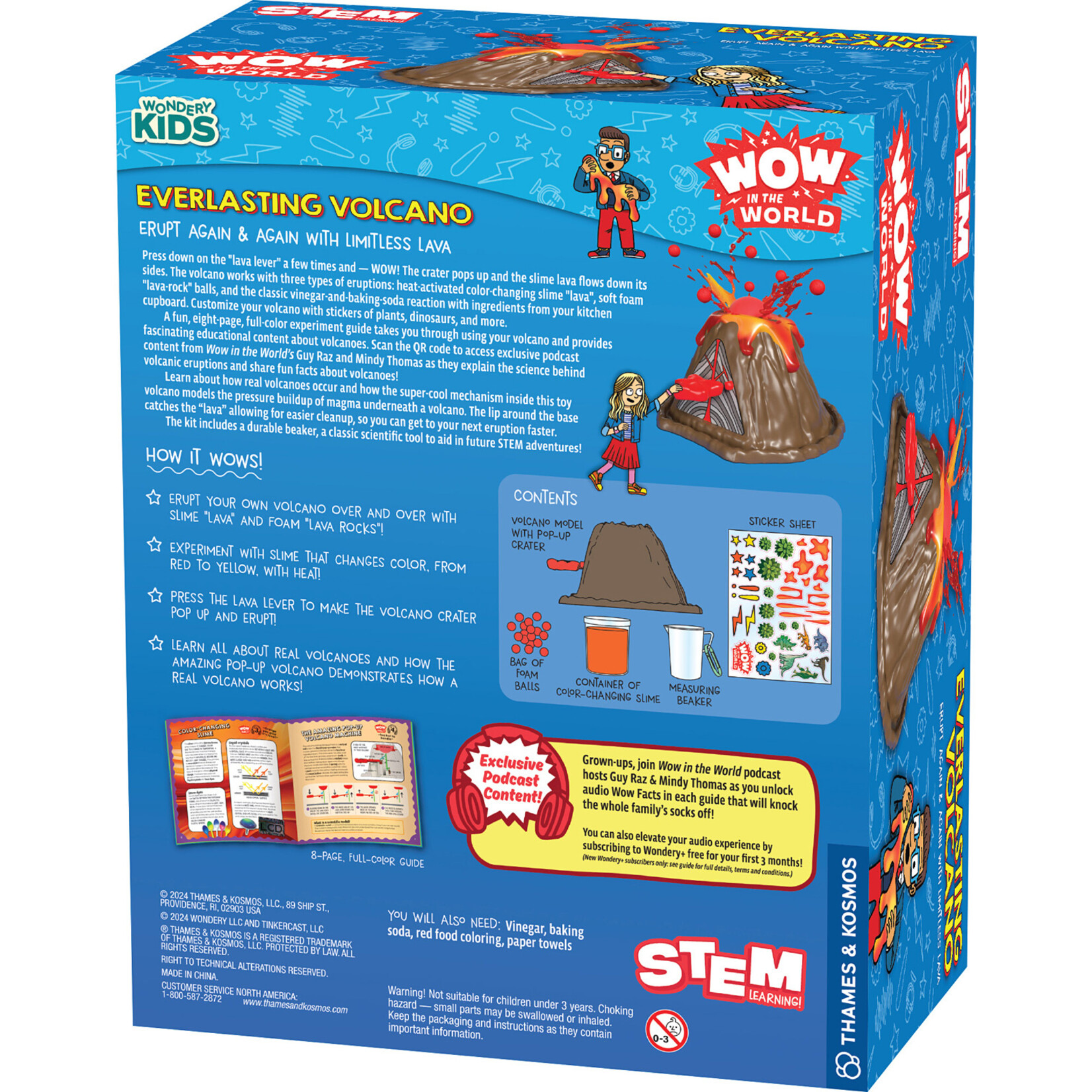 Thames & Kosmos Wow in the World: Everlasting Volcano