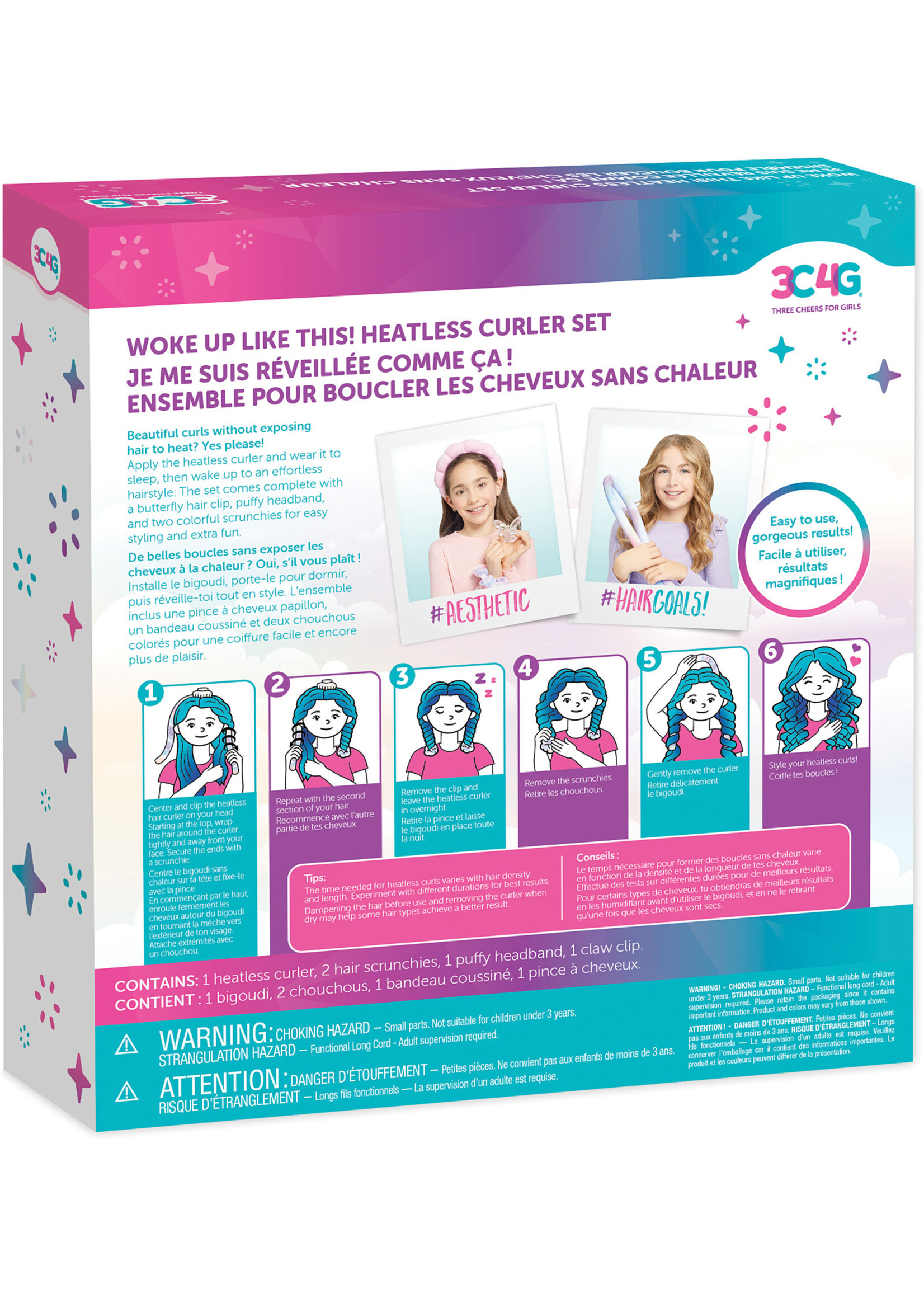 Make It Real Woke Up Like This! Heatless Curler Set