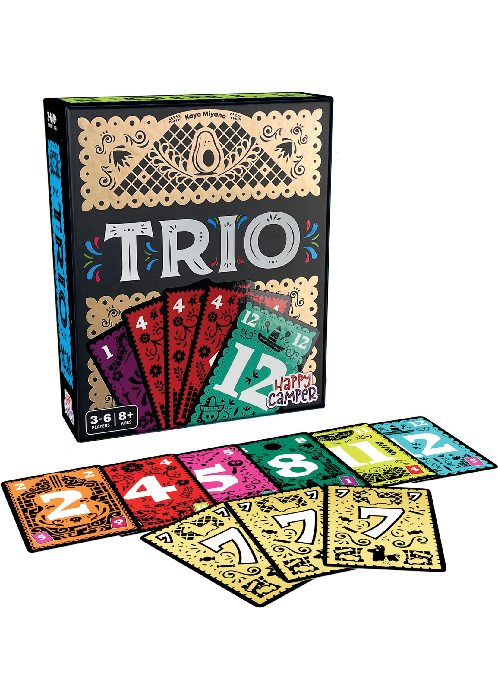 Happy Camper Trio Card Game