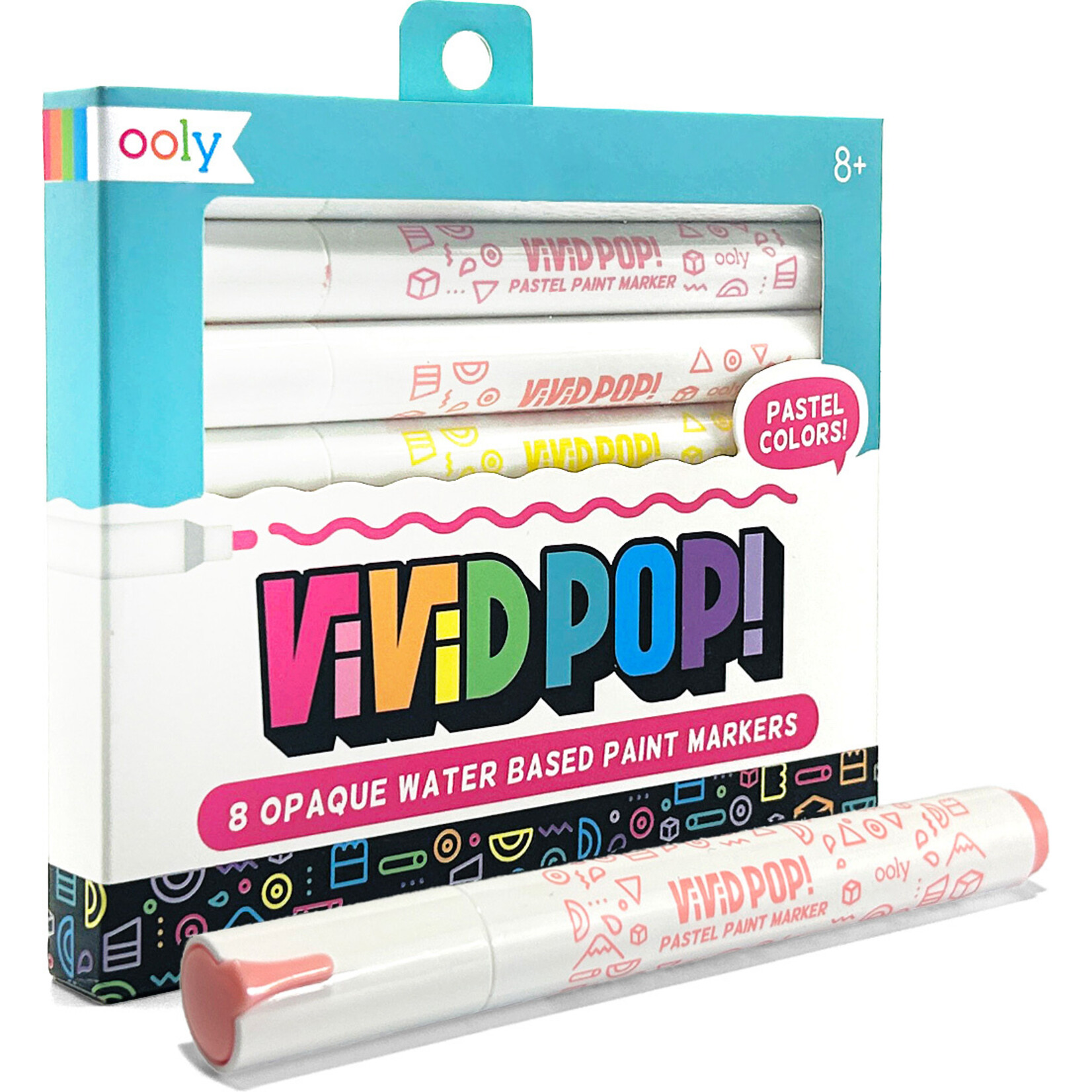 Ooly Vivid Pop! Pastel Paint Markers