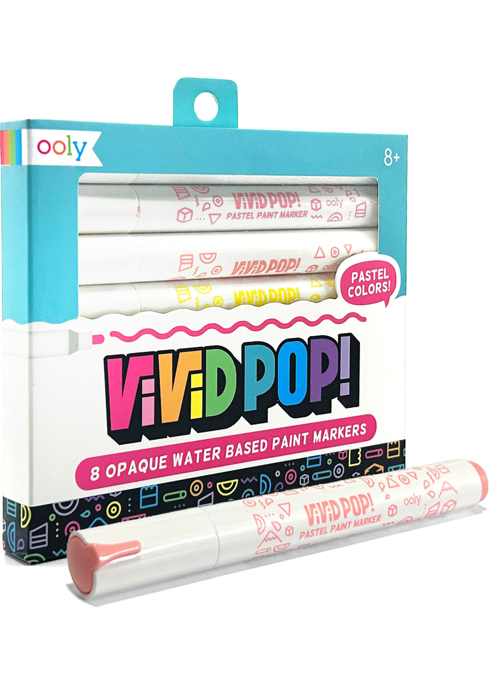 Ooly Vivid Pop! Pastel Paint Markers