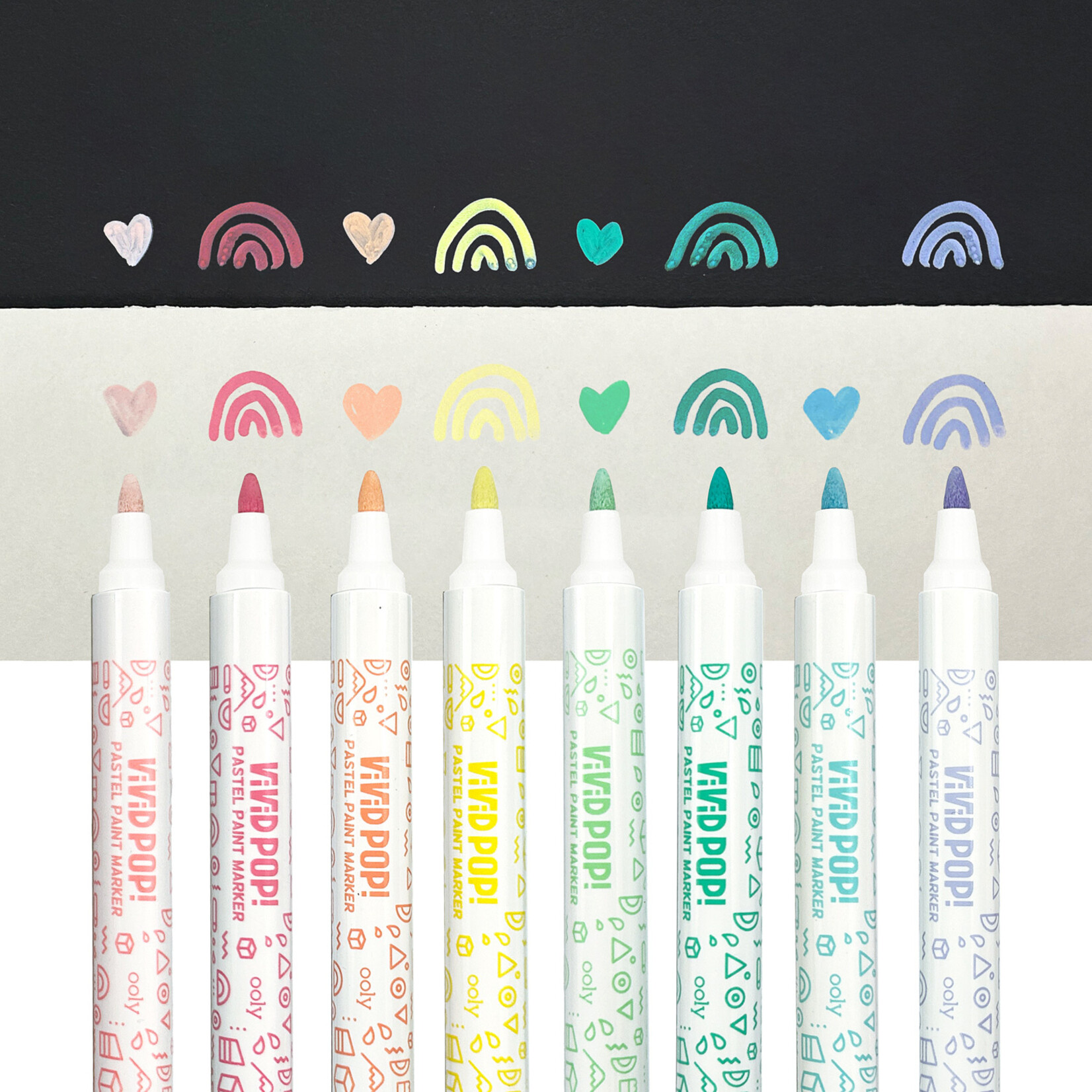 Ooly Vivid Pop! Pastel Paint Markers