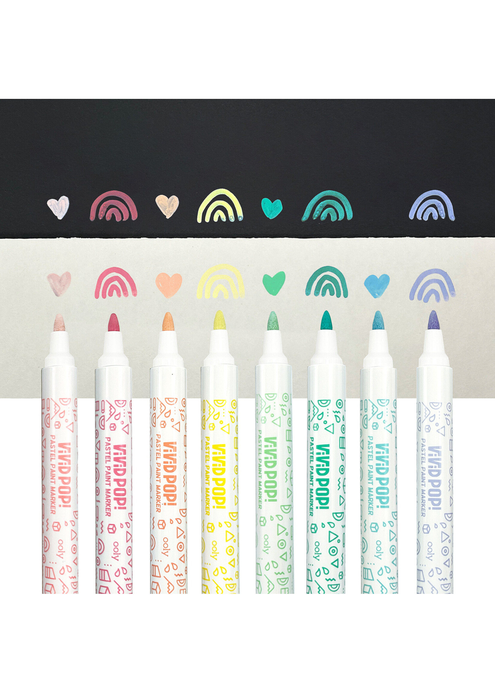 Ooly Vivid Pop! Pastel Paint Markers