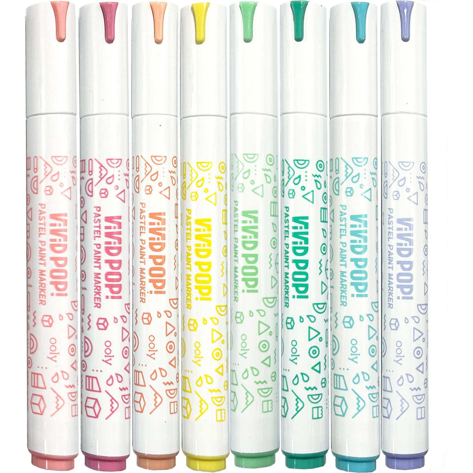 Ooly Vivid Pop! Pastel Paint Markers