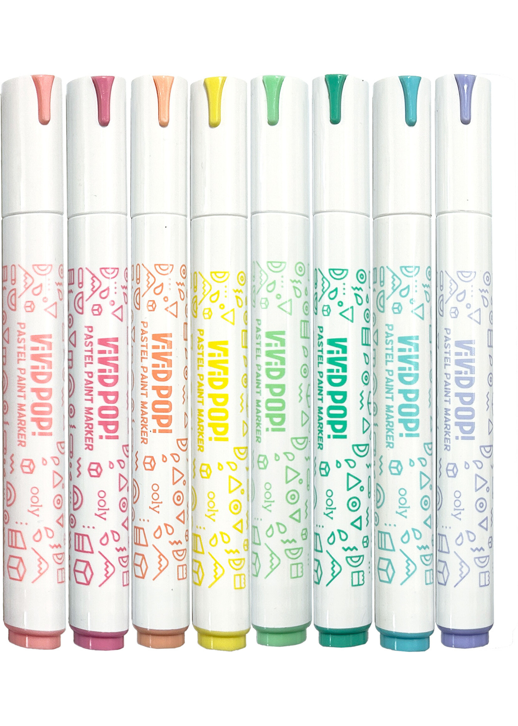 Ooly Vivid Pop! Pastel Paint Markers