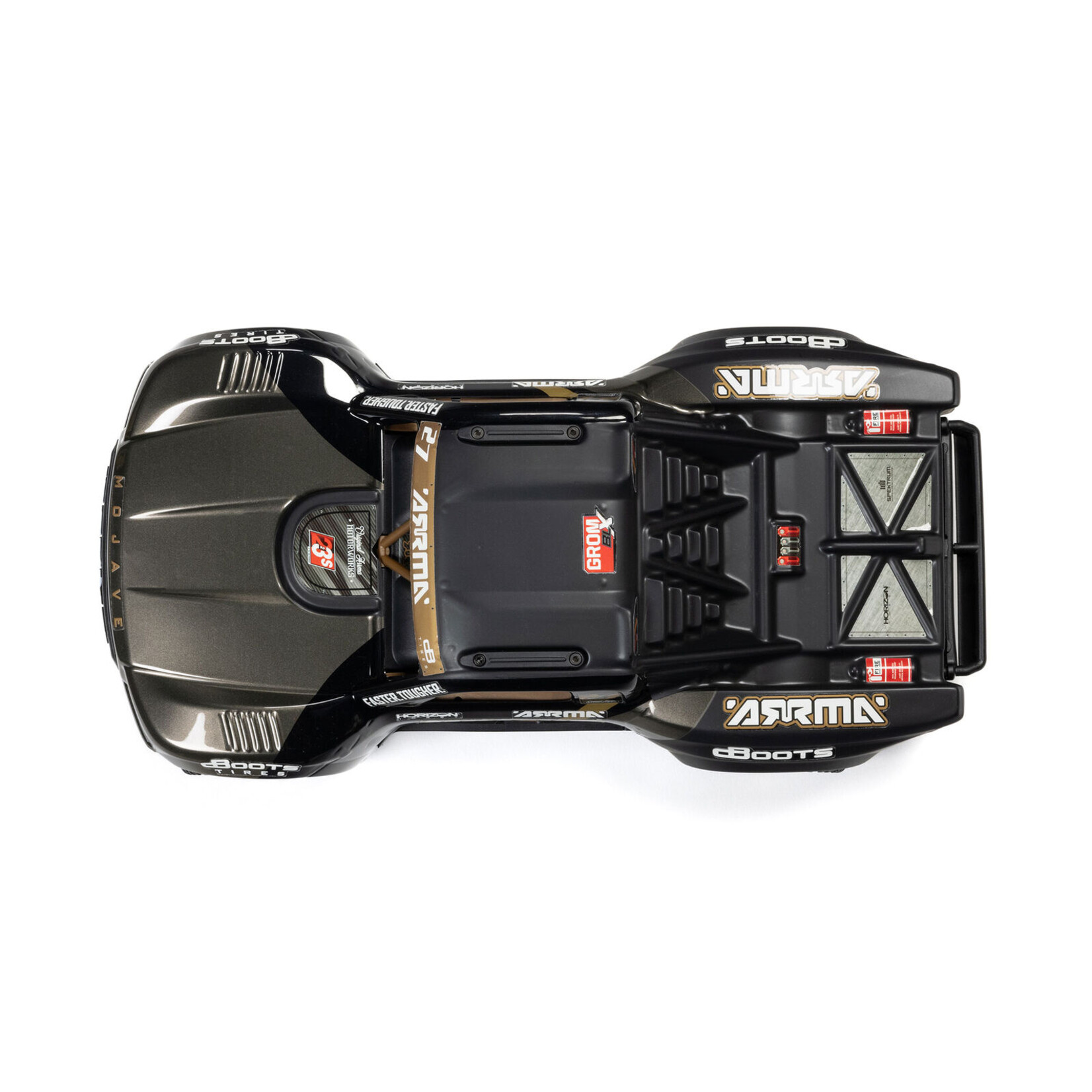 Arrma 1/18 Mojave GROM 4X4 223S BLX Brushless Small Desert Truck - Black