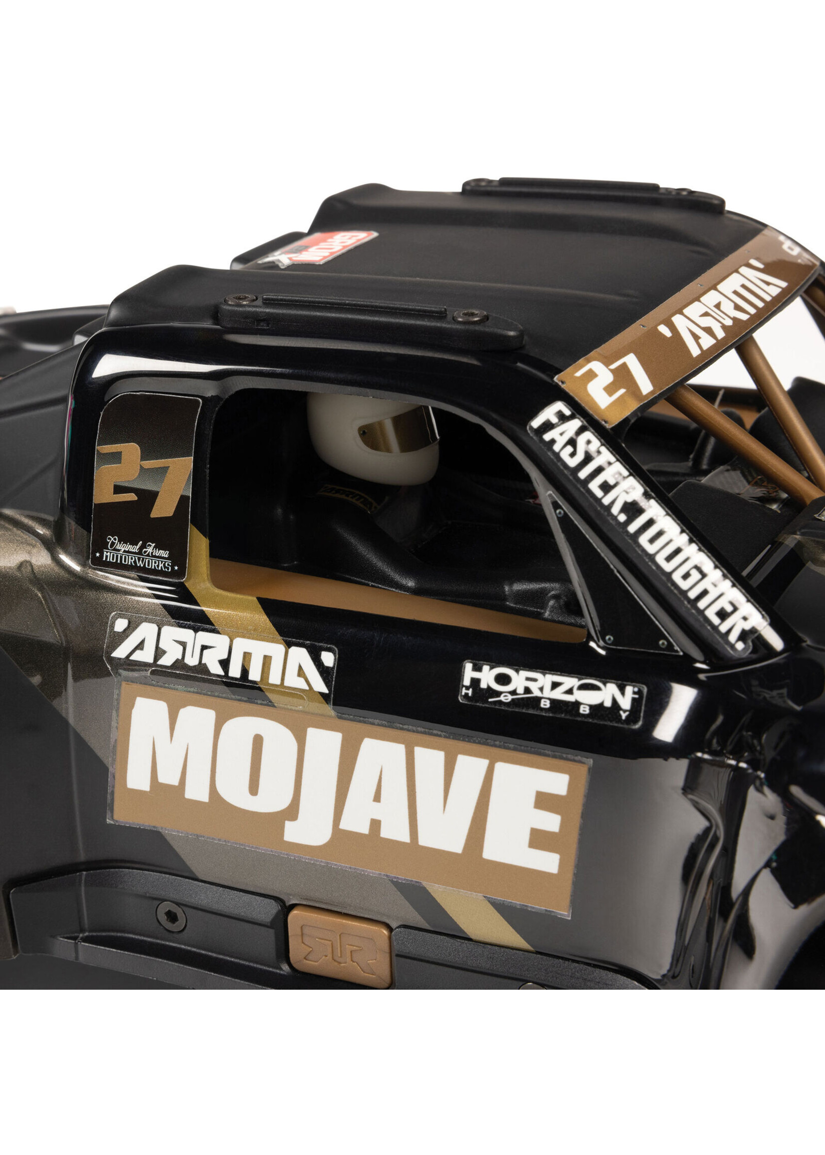 Arrma 1/18 Mojave GROM 4X4 223S BLX Brushless Small Desert Truck - Black