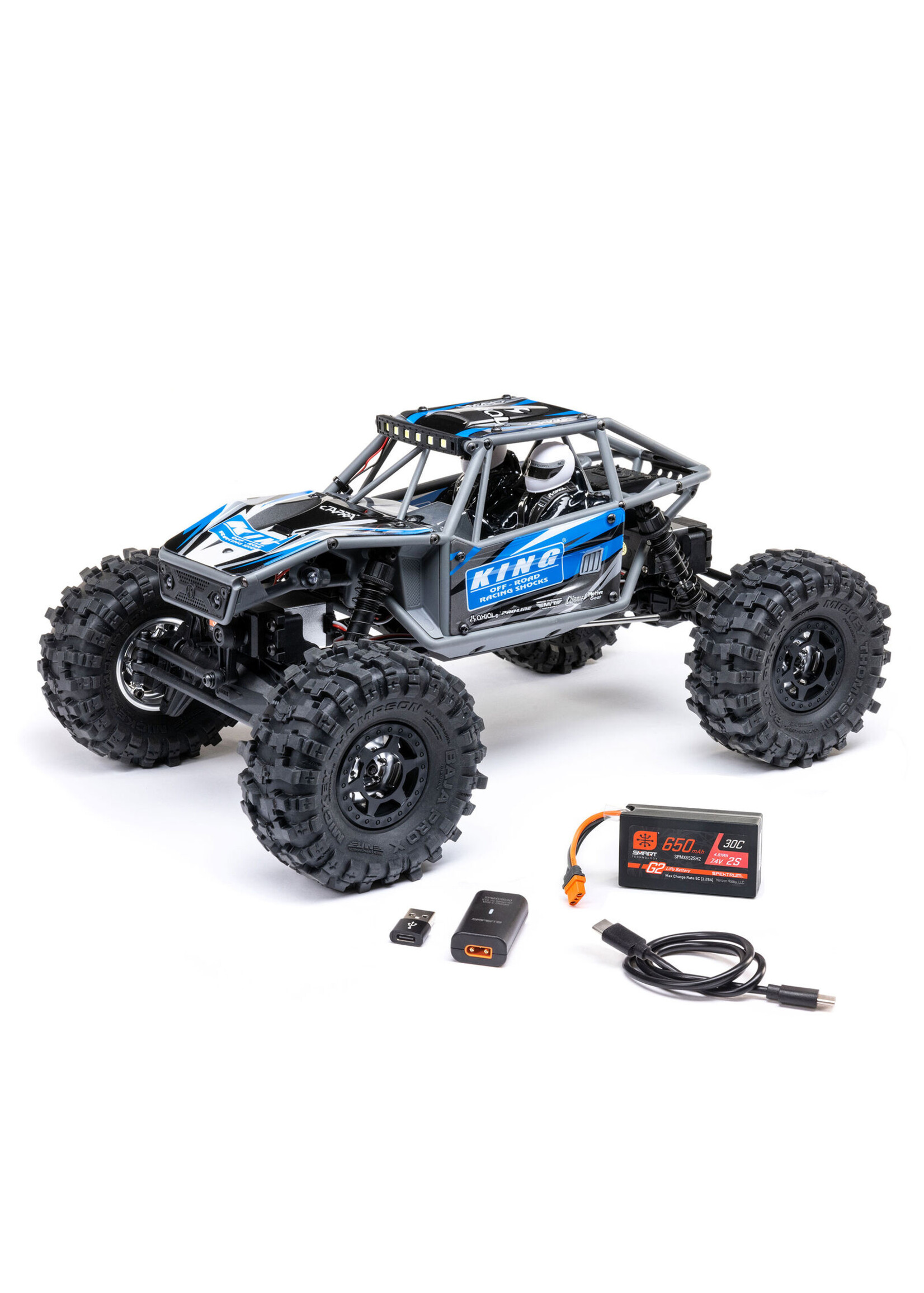 Axial AXI-1750T1 - UTB18 Capra 4WS 4X4 - Blue