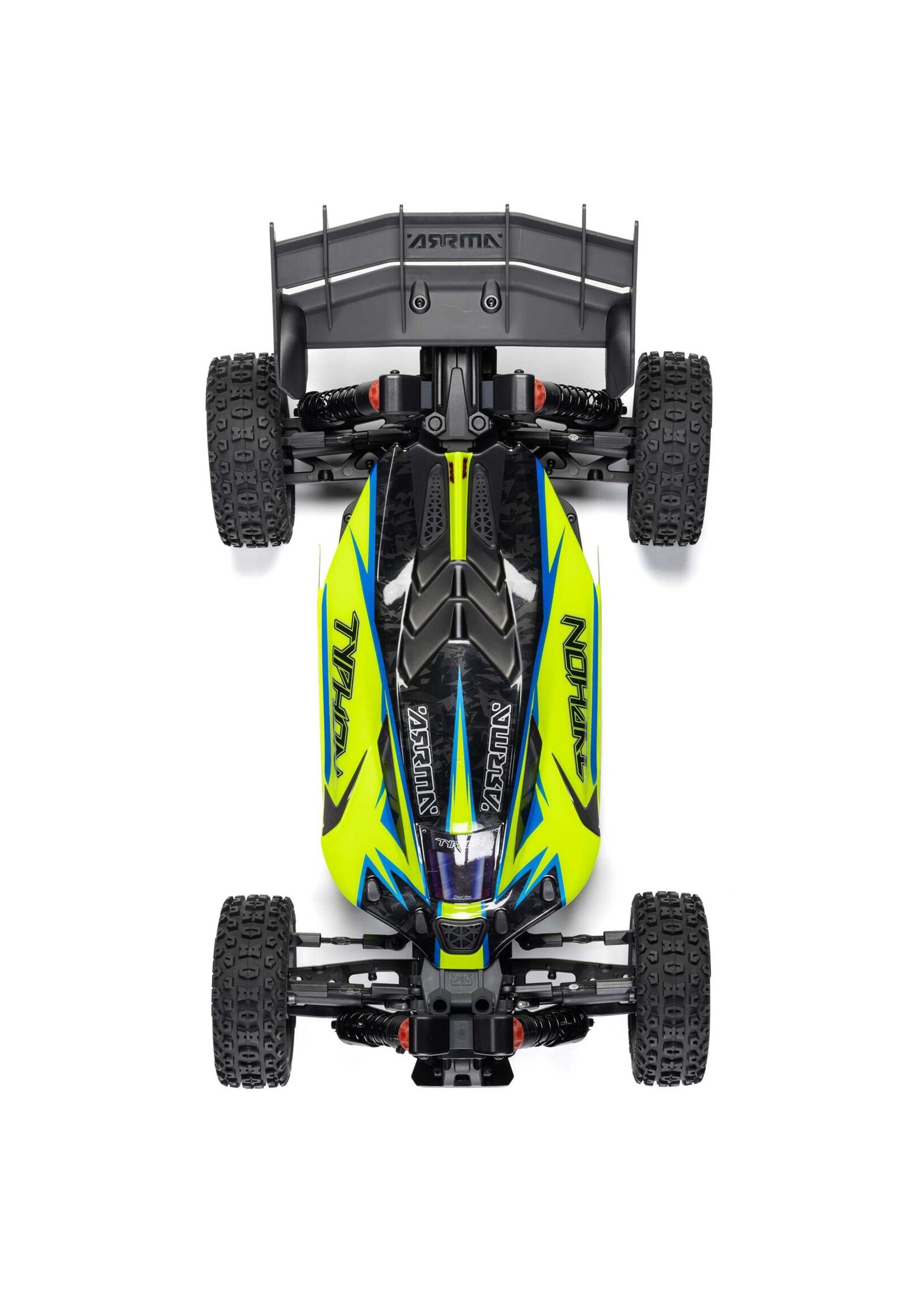 Arrma ARA4306V4T2 - 1/8 Typhon 4X4 223S BLX Buggy RTR With DSC - Yellow