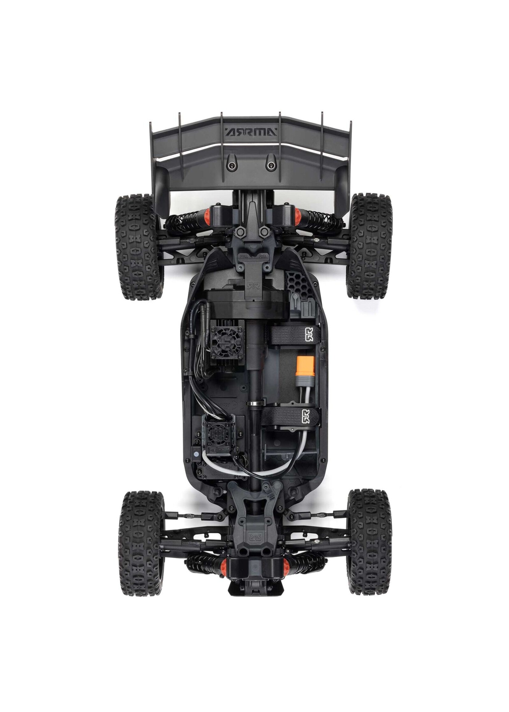 Arrma ARA4306V4T2 - 1/8 Typhon 4X4 223S BLX Buggy RTR With DSC - Yellow