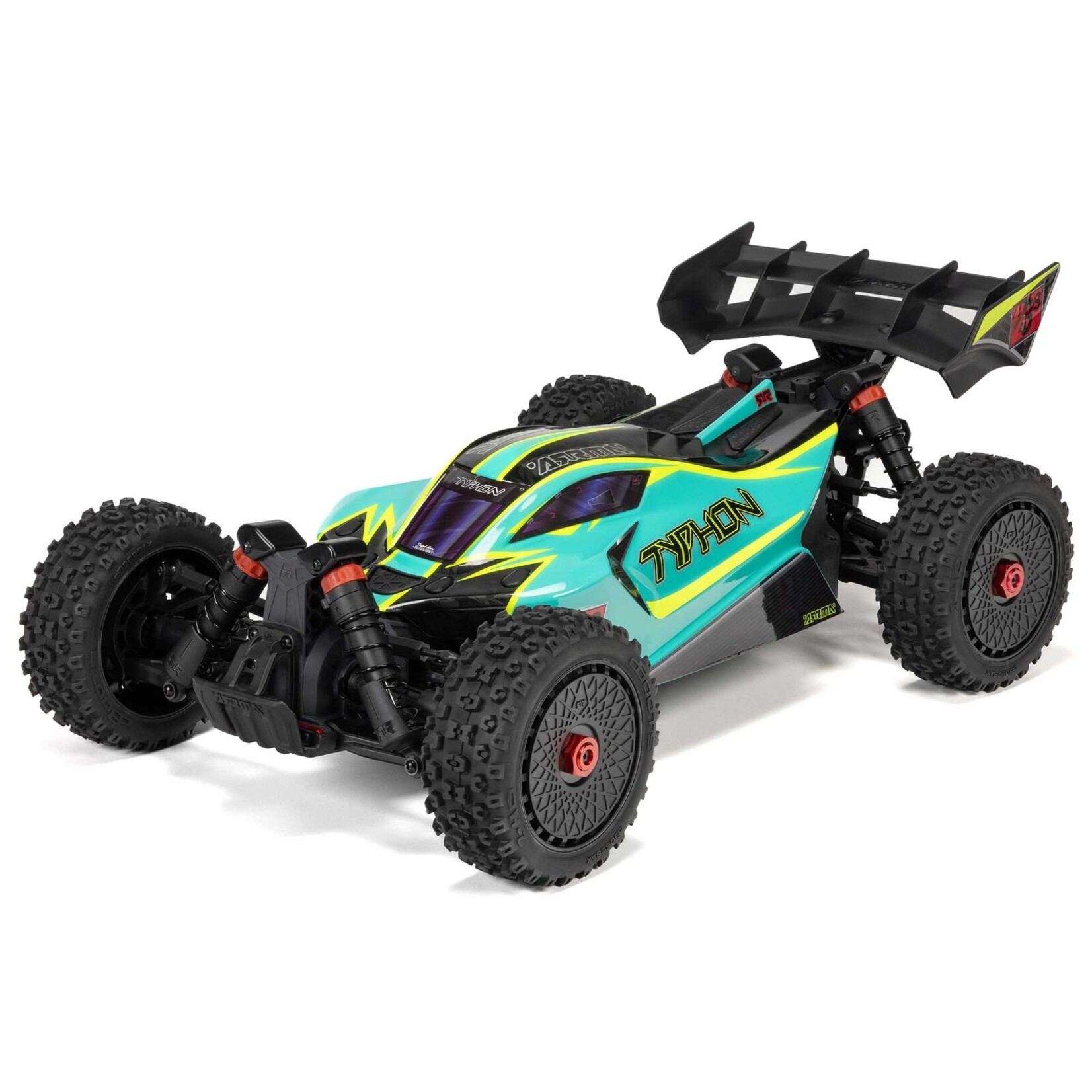 Arrma ARA4306V4T1  - 1/8 Typhon 4X4 223S BLX Buggy RTR With DSC - Green