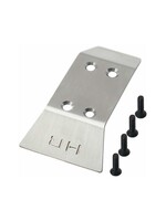 Hot Racing HRAGRM331F - GROM Stainless Steel Skid Plate, Front