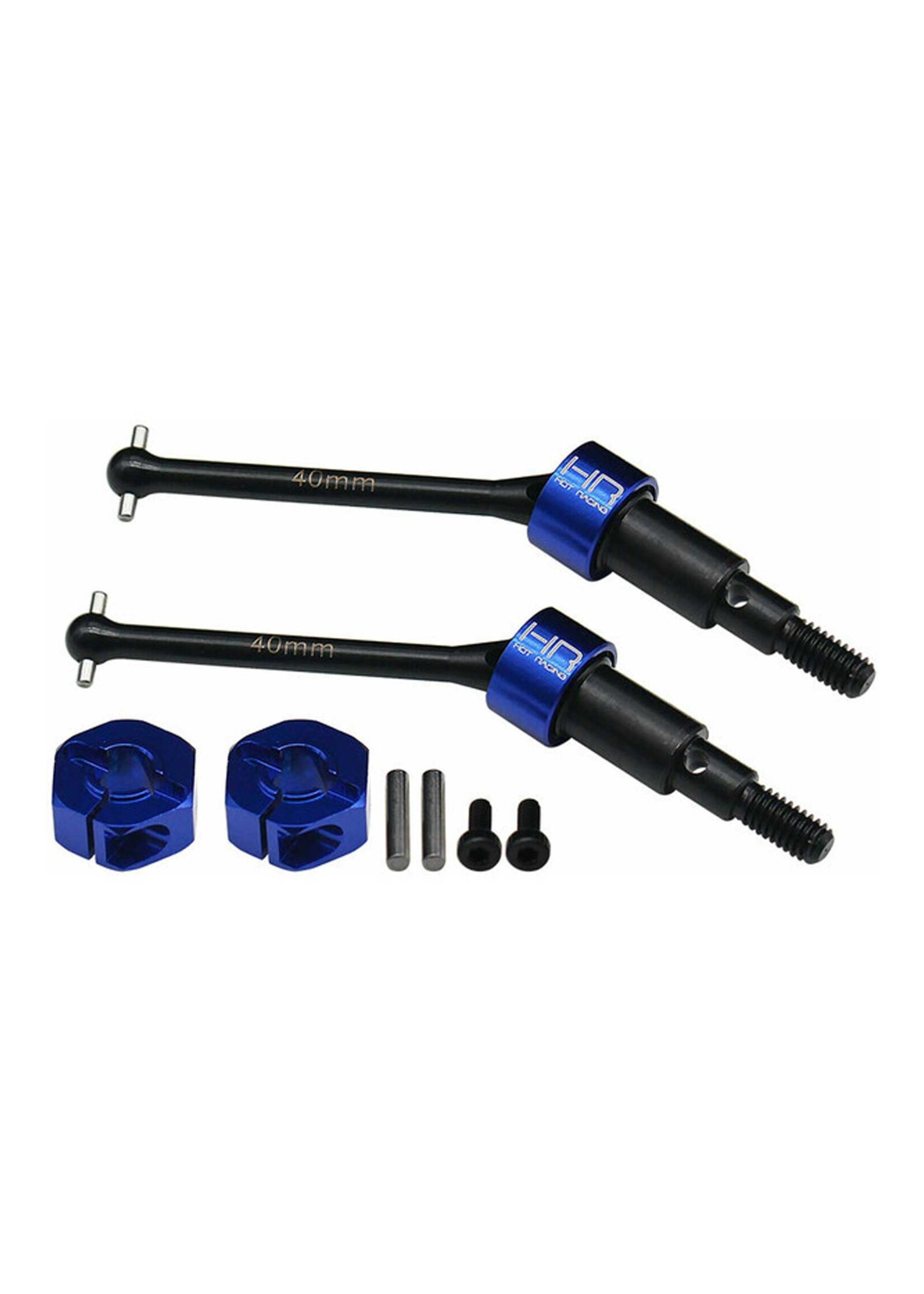 Hot Racing HRAGRM288NR - GROM HD Steel CVD Axles, Rear