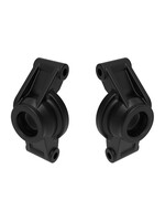 Traxxas 10752-BLK- Mini Maxx Stub Axle Carriers, Rear - Black