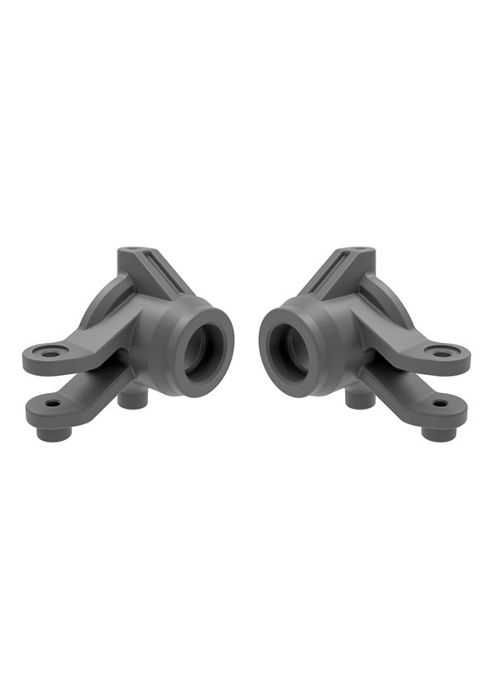 Traxxas 10736-GRAY - Mini Maxx Steering Blocks, Left & Right - Gray