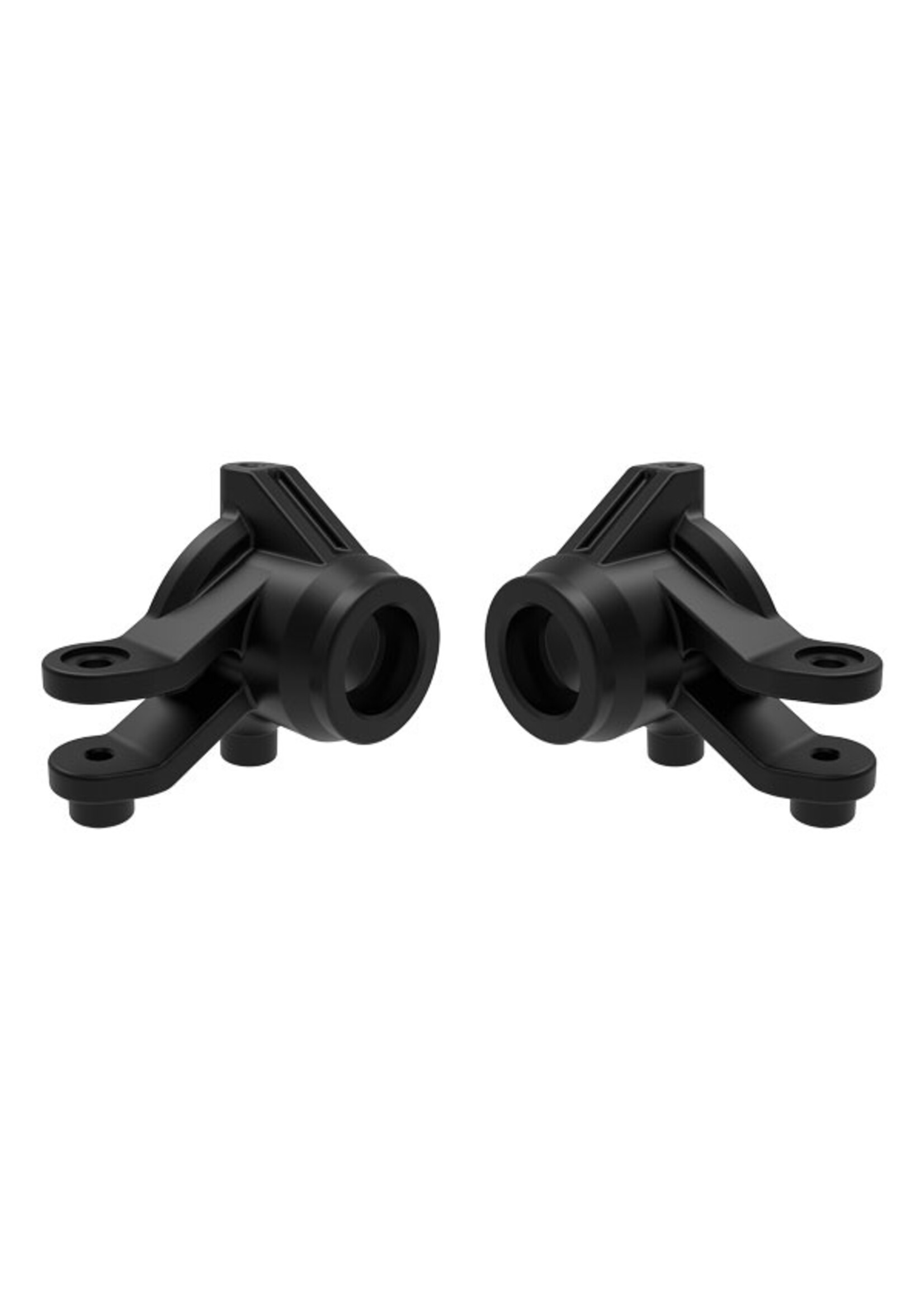 Traxxas 10736-BLK- Mini Maxx Steering Blocks, Left & Right - Black