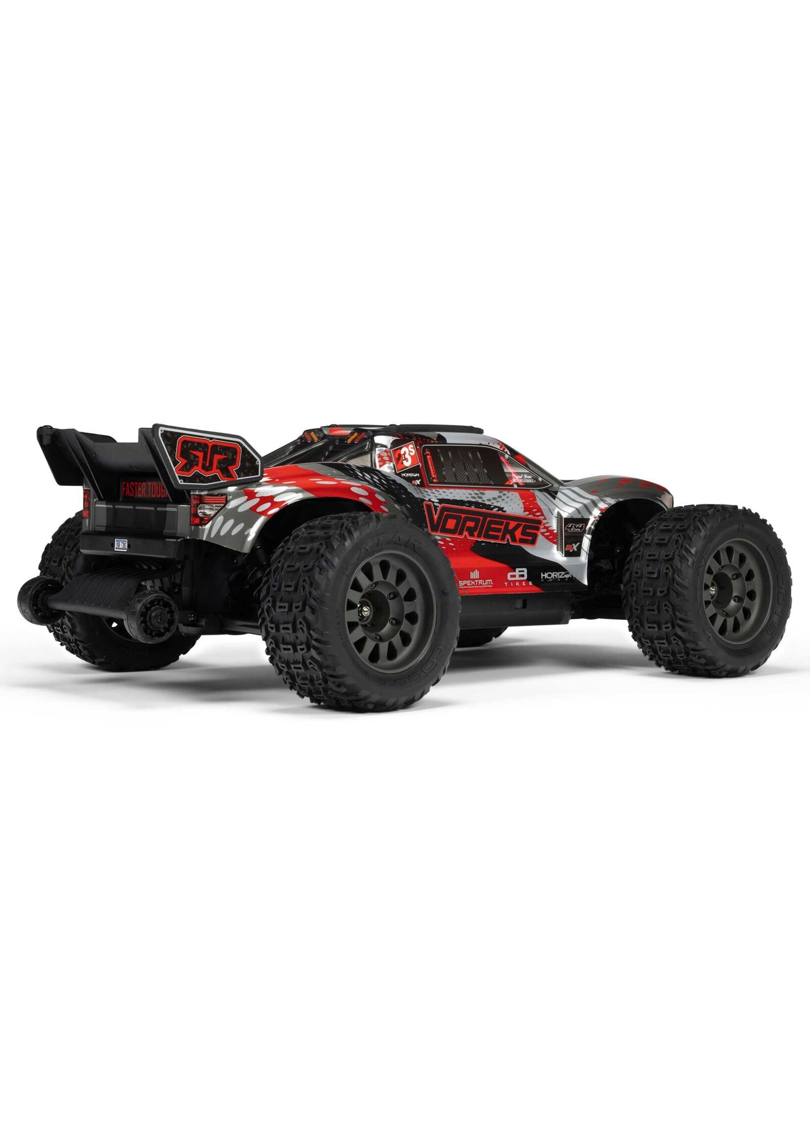 Arrma ARA4305V4T1 - 1/10 VORTEKS 223S DSC 4X4 RTR Brushless Stadium Truck - Red