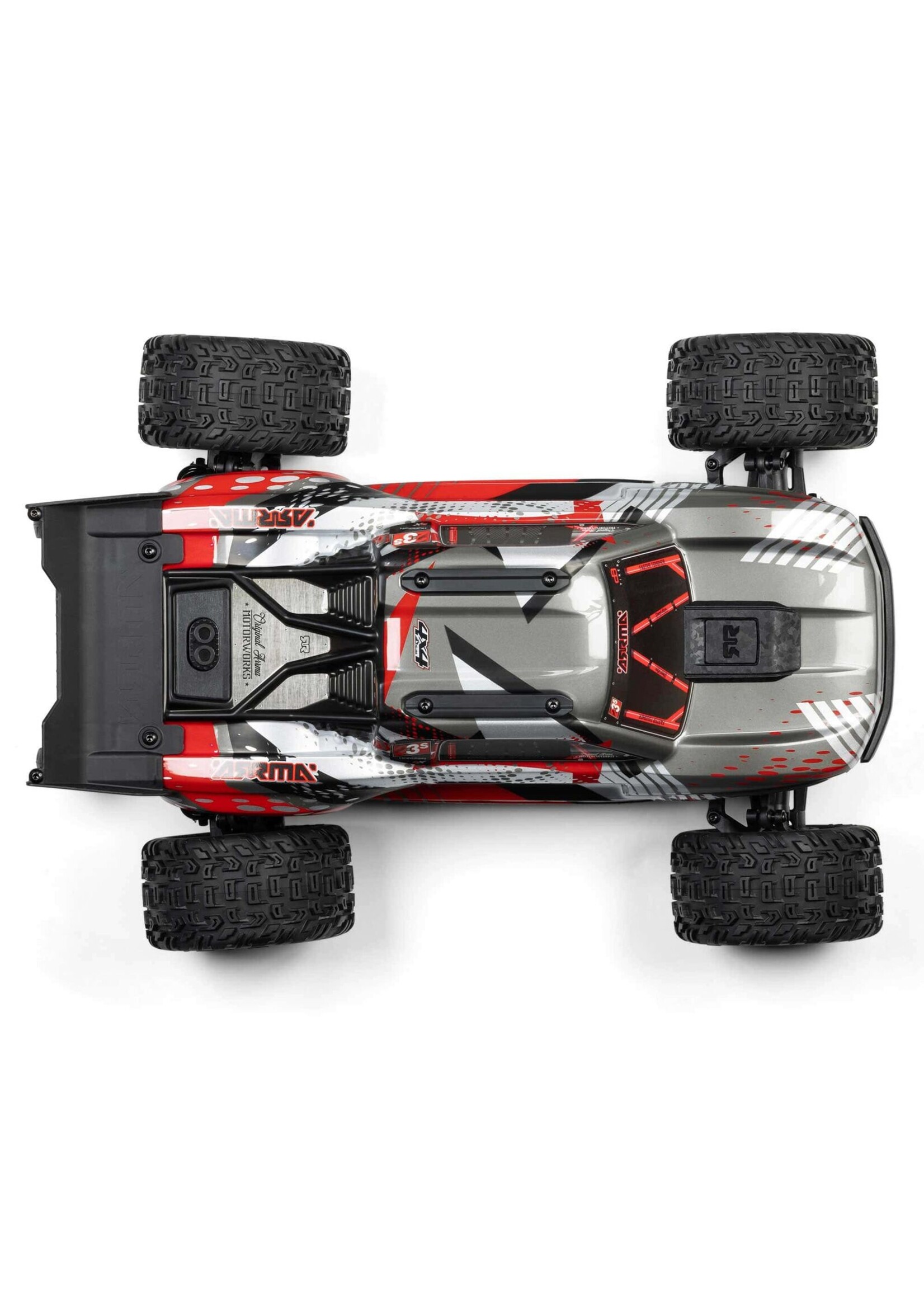 Arrma ARA4305V4T1 - 1/10 VORTEKS 223S DSC 4X4 RTR Brushless Stadium Truck - Red