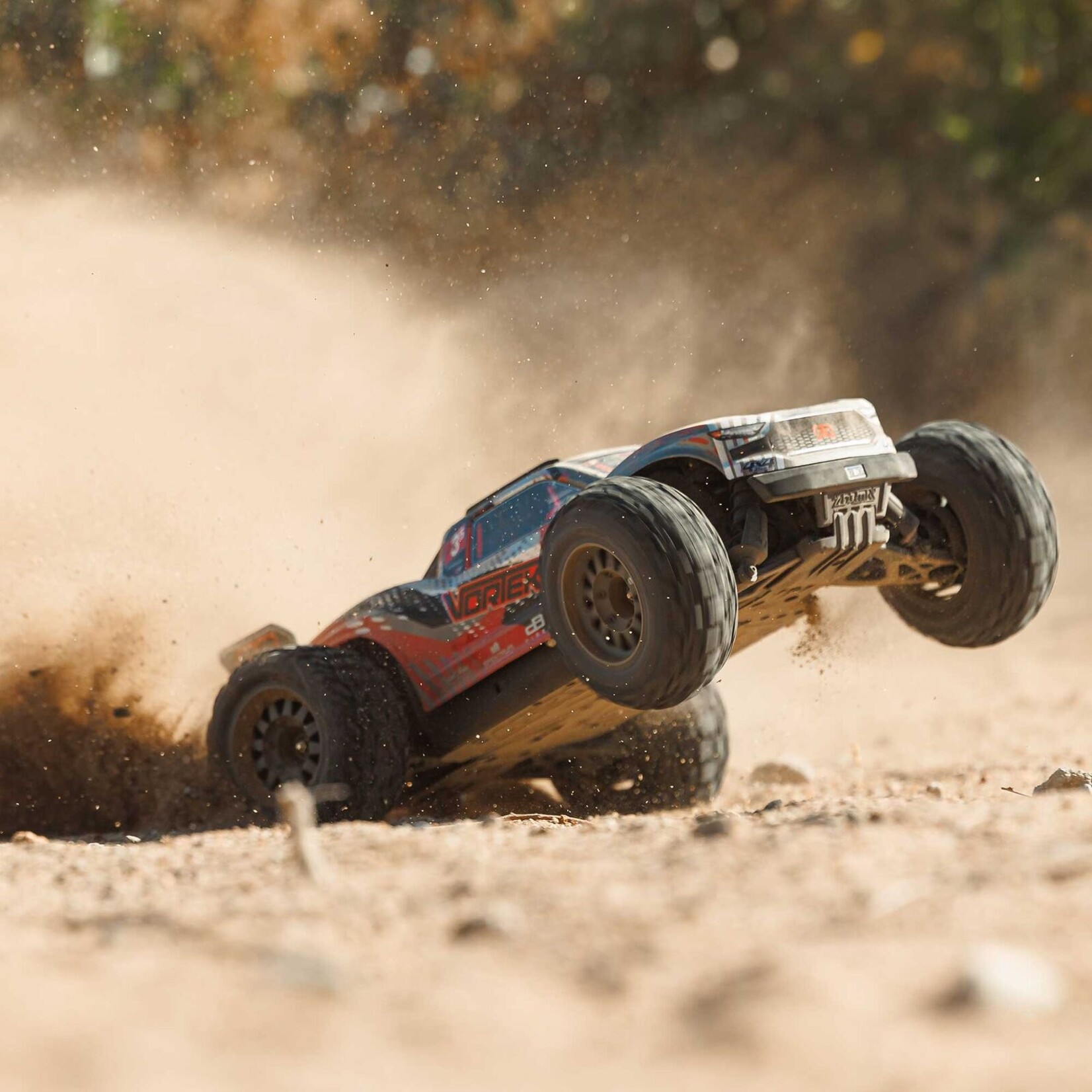 Arrma ARA4305V4T1 - 1/10 VORTEKS 223S DSC 4X4 RTR Brushless Stadium Truck - Red