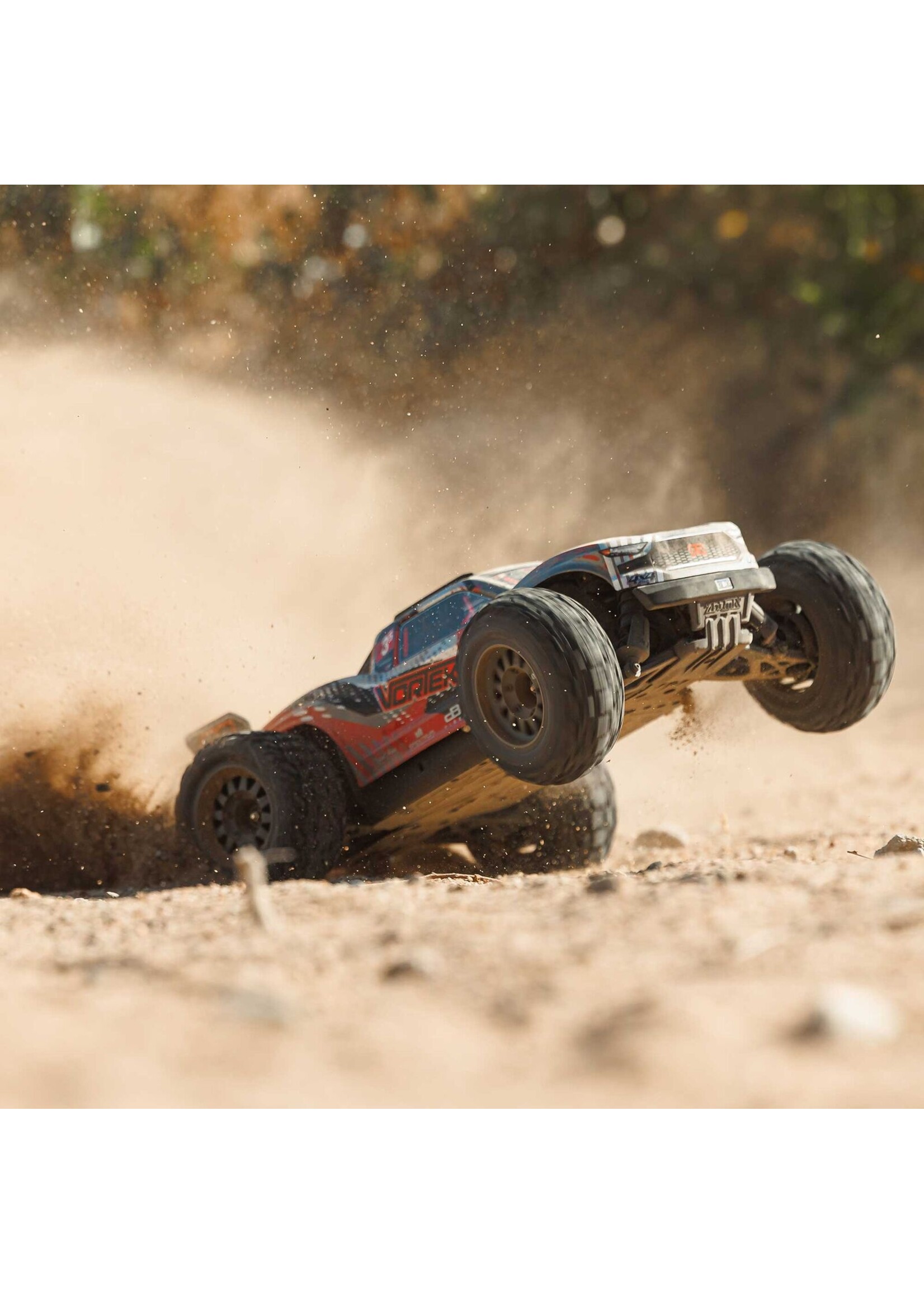 Arrma ARA4305V4T1 - 1/10 VORTEKS 223S DSC 4X4 RTR Brushless Stadium Truck - Red