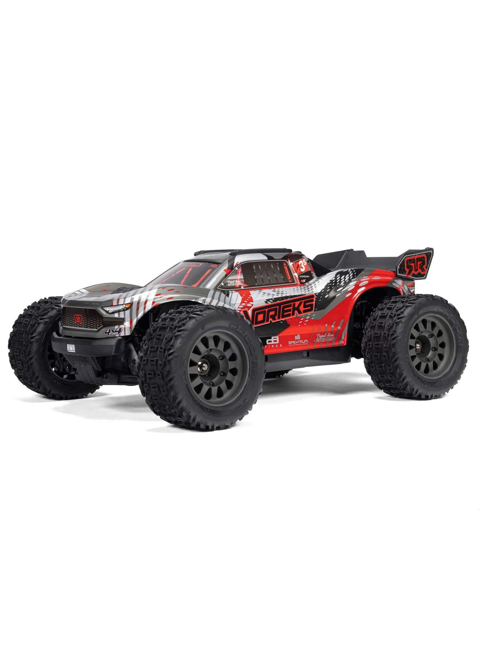 Arrma ARA4305V4T1 - 1/10 VORTEKS 223S DSC 4X4 RTR Brushless Stadium Truck - Red