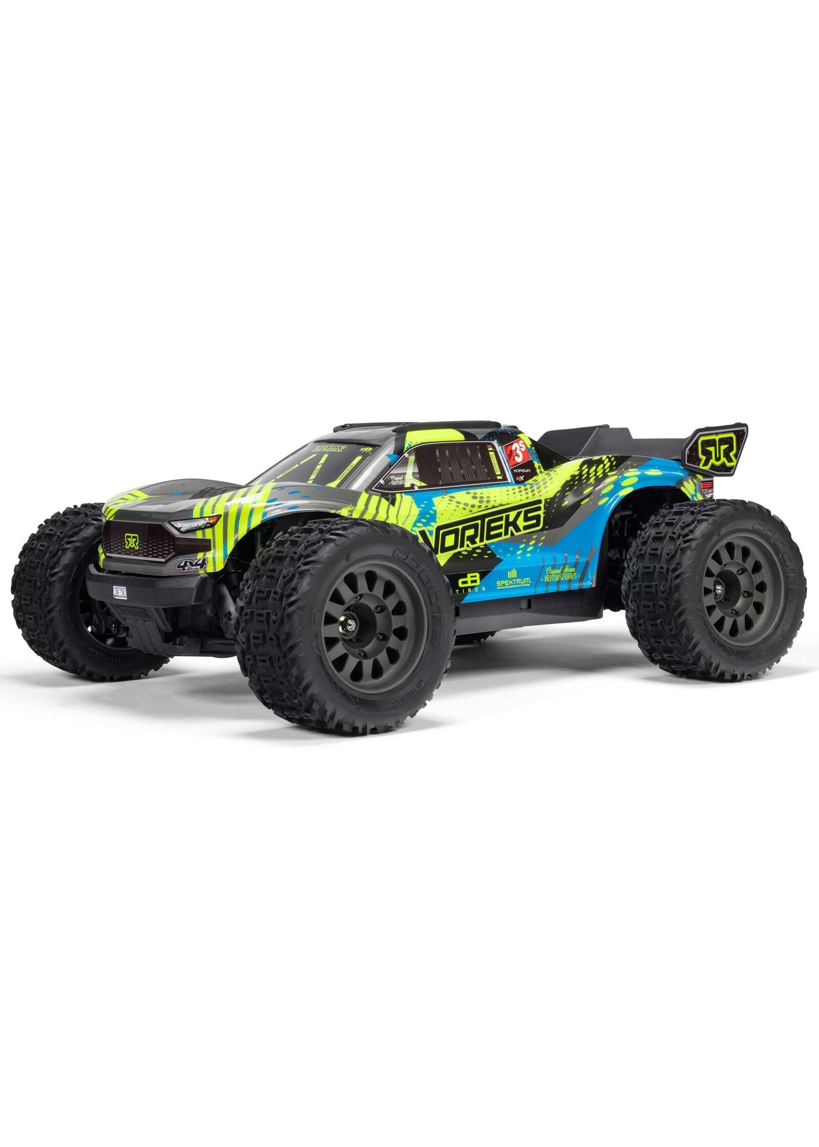 Arrma ARA4305V4T2 - 1/10 VORTEKS 223S DSC 4X4 RTR Brushless Stadium Truck - Teal