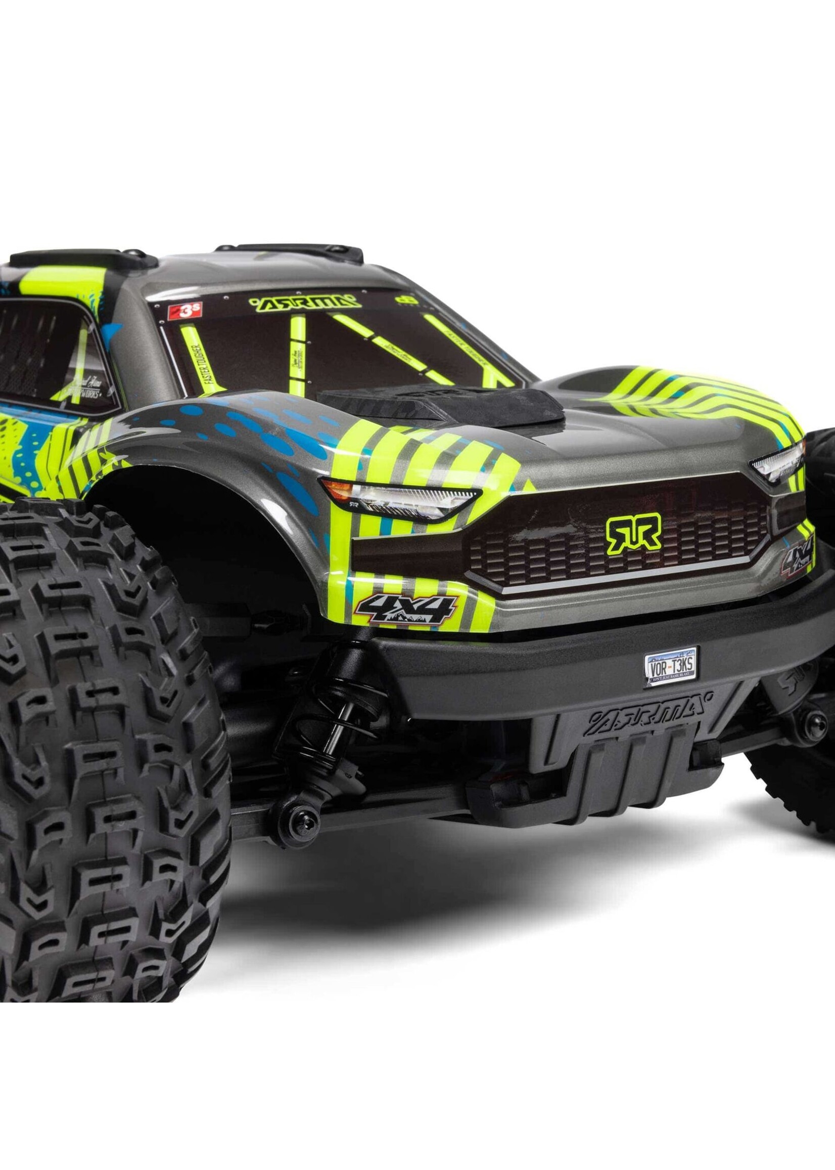 Arrma ARA4305V4T2 - 1/10 VORTEKS 223S DSC 4X4 RTR Brushless Stadium Truck - Teal