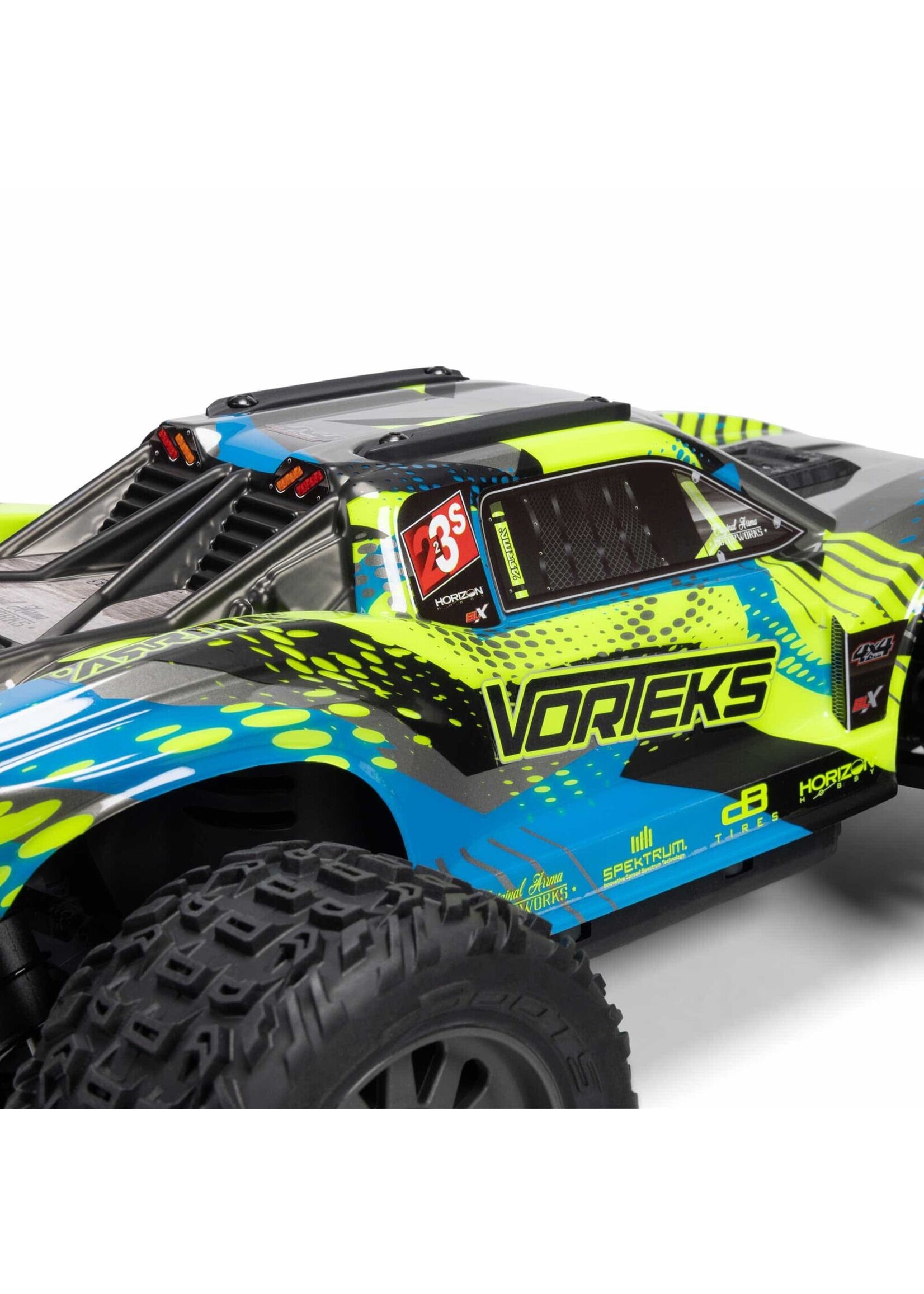 Arrma ARA4305V4T2 - 1/10 VORTEKS 223S DSC 4X4 RTR Brushless Stadium Truck - Teal