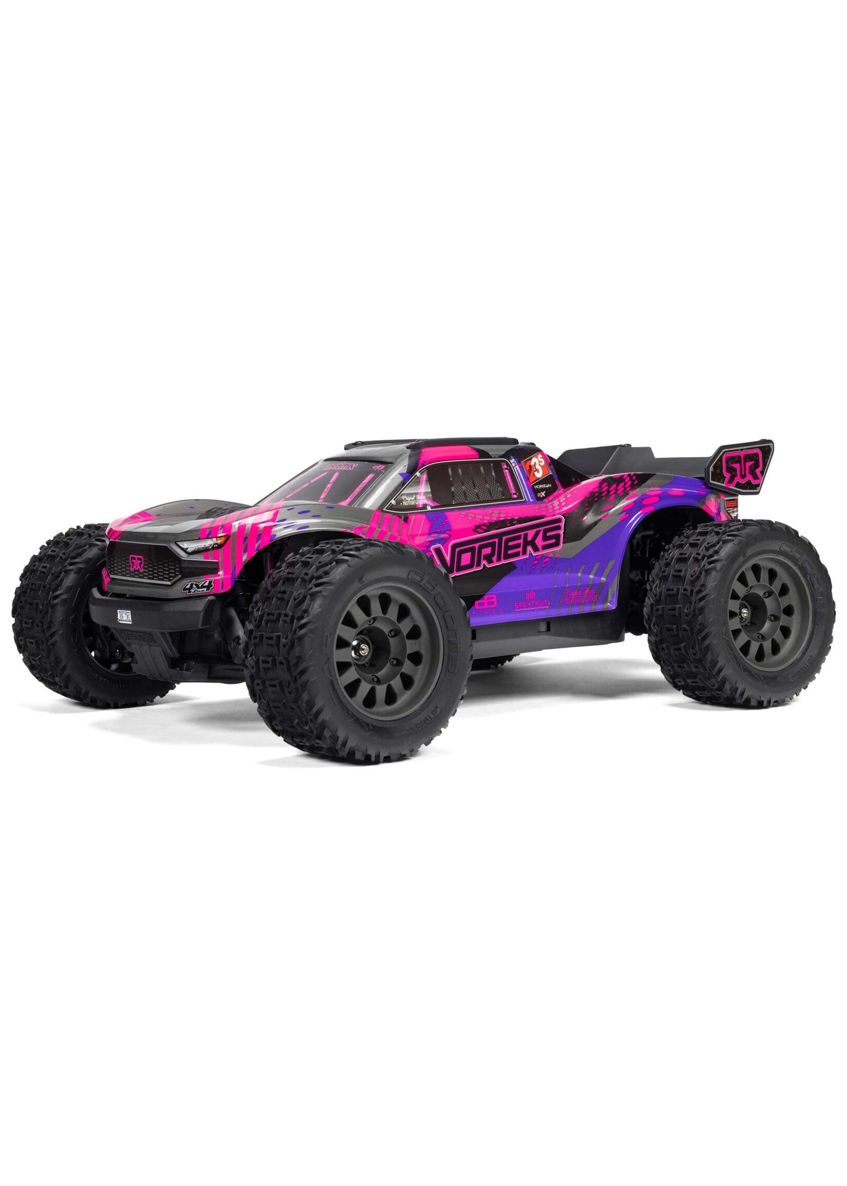 Arrma ARA4305V4T3 - 1/10 VORTEKS 223S DSC 4X4 RTR Brushless Stadium Truck - Purple