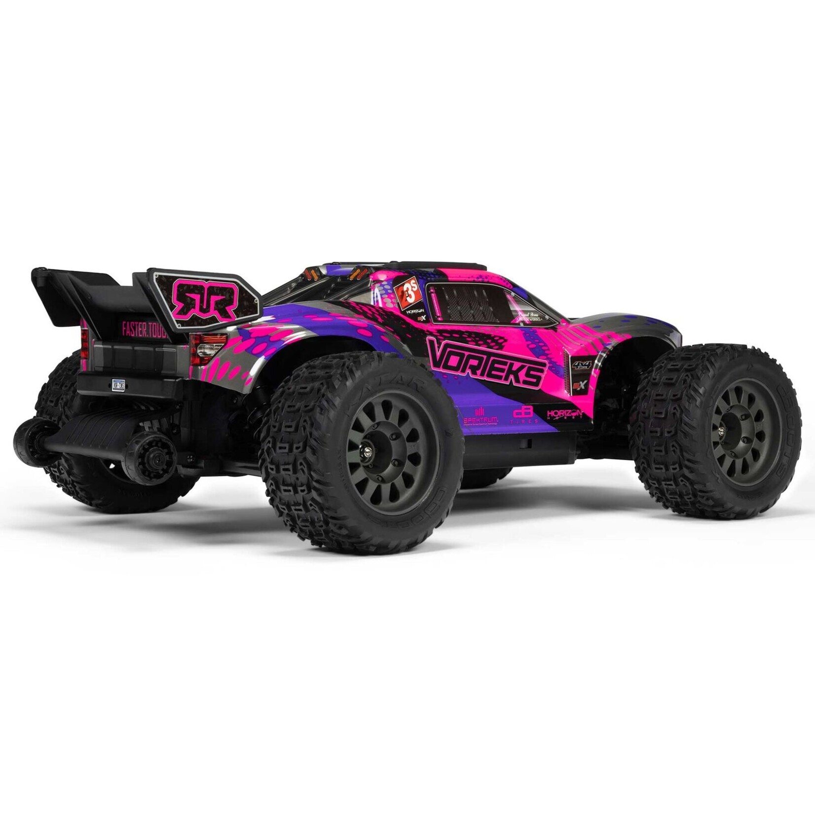 Arrma ARA4305V4T3 - 1/10 VORTEKS 223S DSC 4X4 RTR Brushless Stadium Truck - Purple
