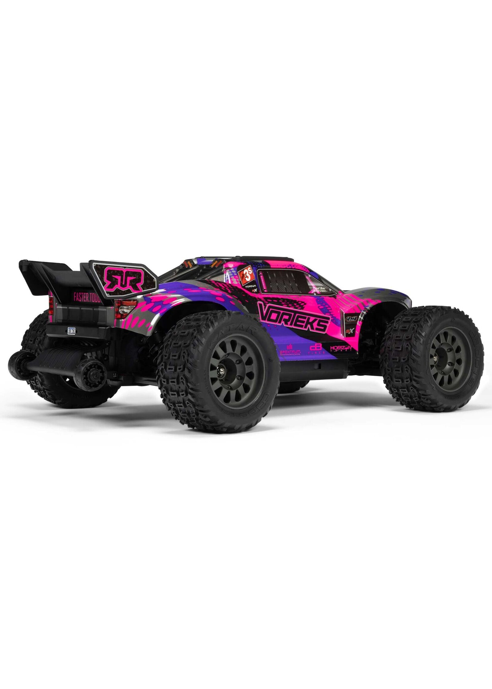 Arrma ARA4305V4T3 - 1/10 VORTEKS 223S DSC 4X4 RTR Brushless Stadium Truck - Purple