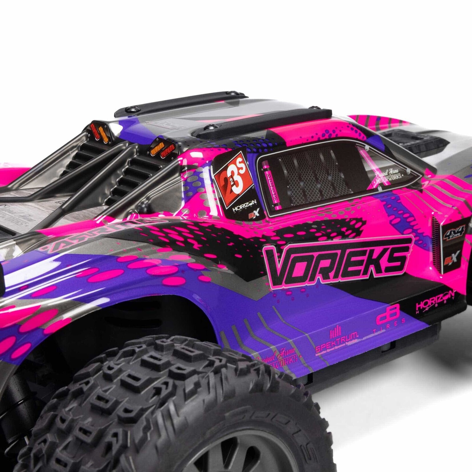 Arrma ARA4305V4T3 - 1/10 VORTEKS 223S DSC 4X4 RTR Brushless Stadium Truck - Purple