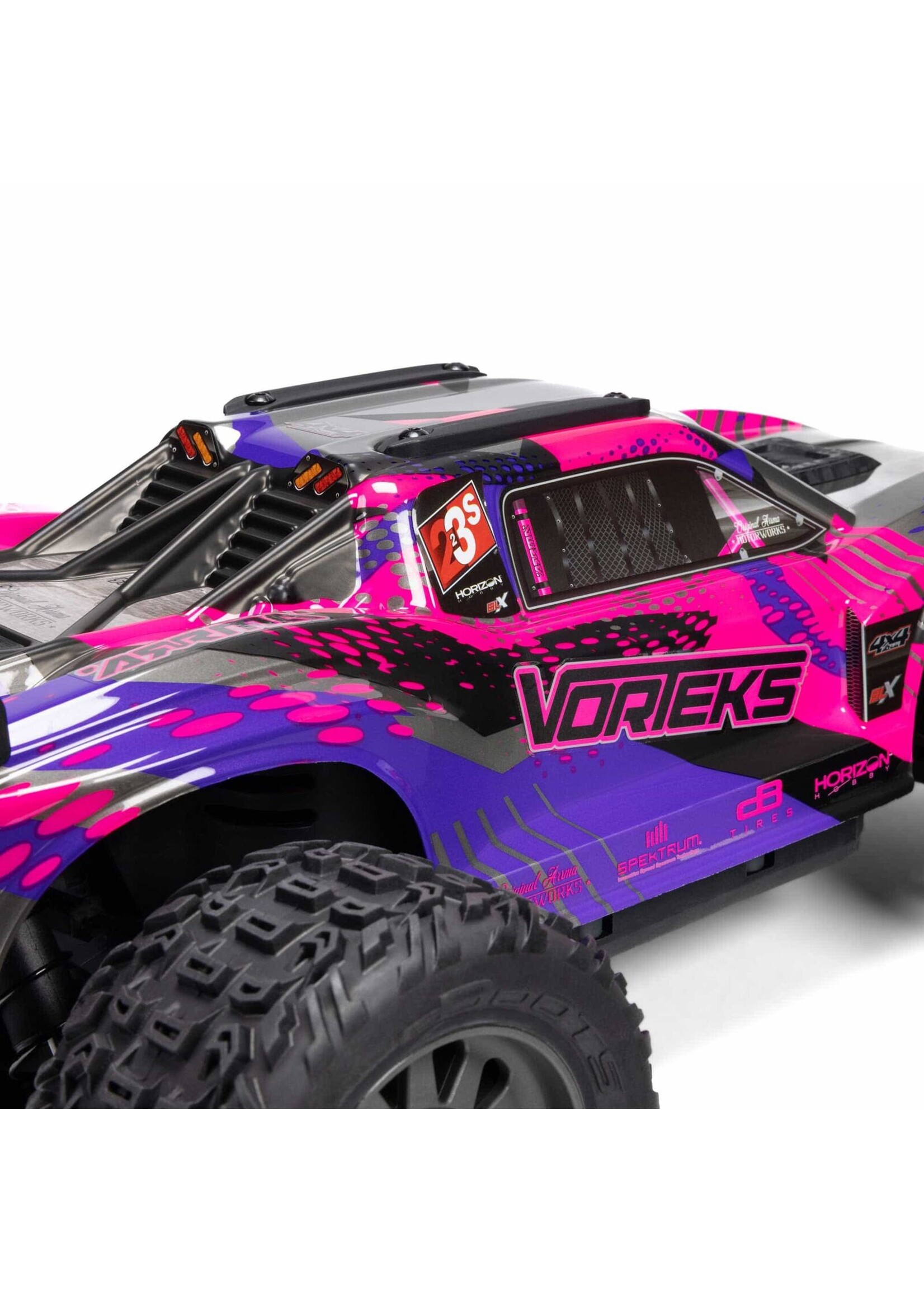 Arrma ARA4305V4T3 - 1/10 VORTEKS 223S DSC 4X4 RTR Brushless Stadium Truck - Purple