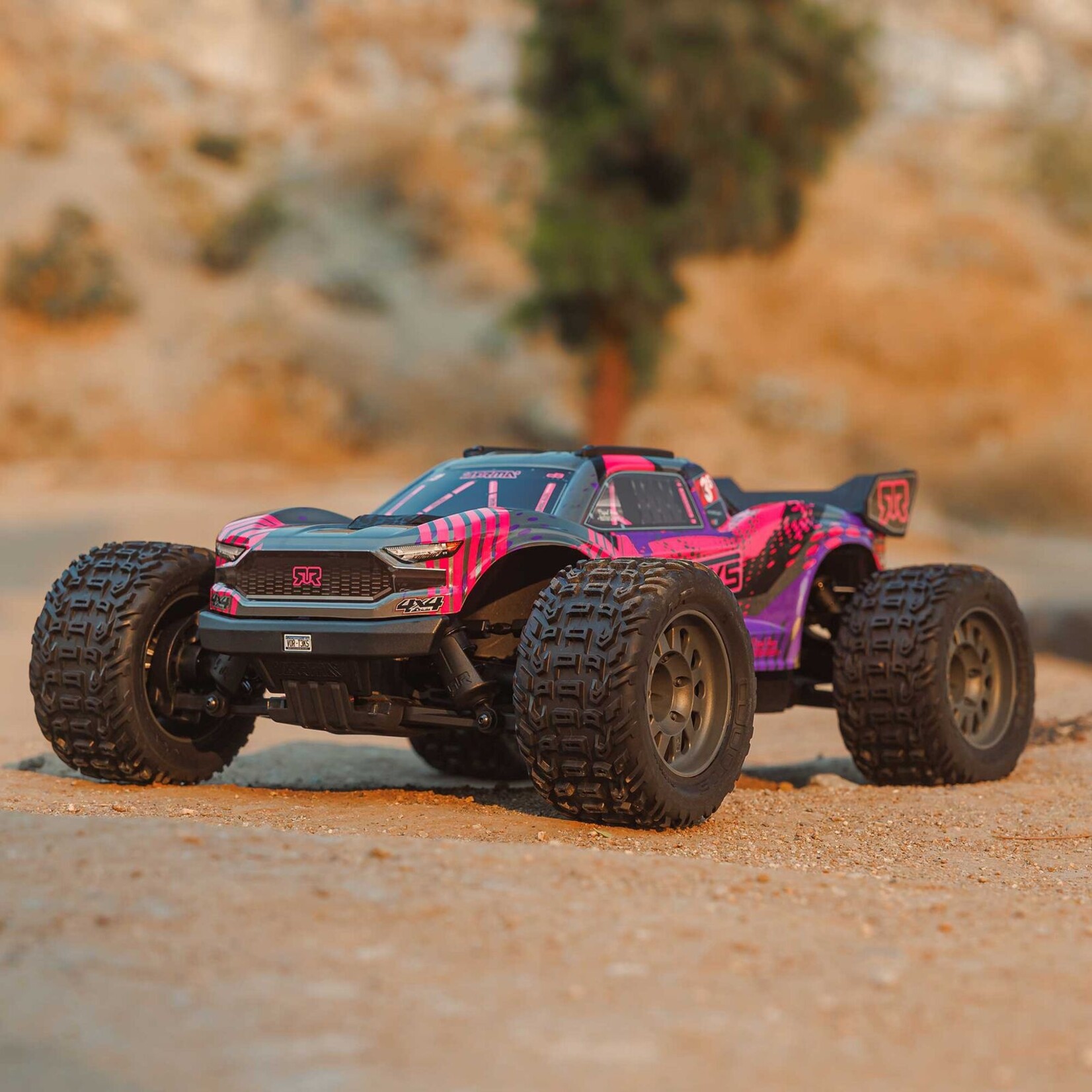 Arrma ARA4305V4T3 - 1/10 VORTEKS 223S DSC 4X4 RTR Brushless Stadium Truck - Purple