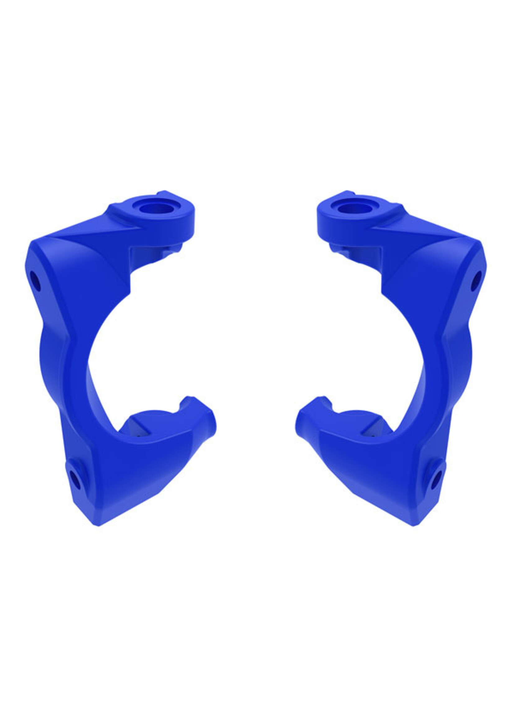 Traxxas 10732-BLUE - Mini Maxx Caster Blocks, L&R - Blue