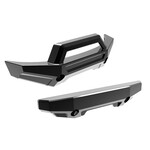 Traxxas 10735-BLKCR - Mini Maxx Bumper, Front & Rear - Black Chrome